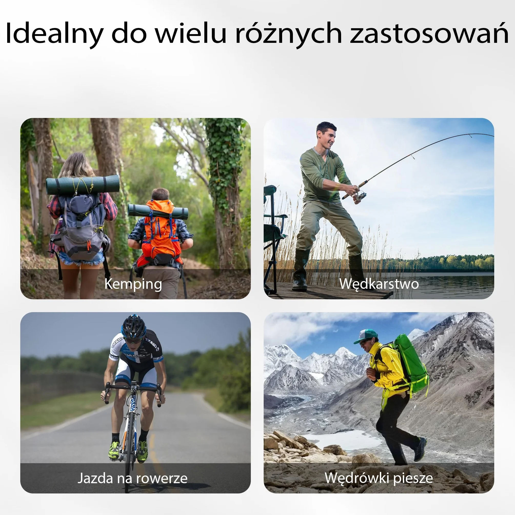 Wiltec sakwa rowerowa 20 l wodoodporna czarna 3 przegrody montaż na bagażnik