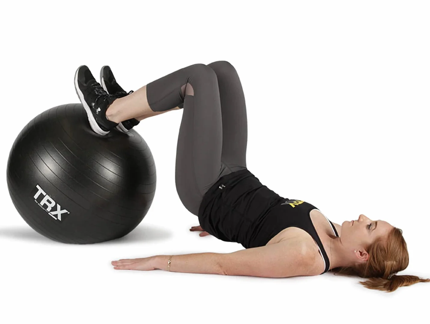Piłka treningowa TRX Stability wykonana ręcznie z trwałego, antypoślizgowego winylu