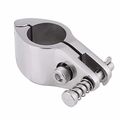 KIMISS Ślizg szczęki ze stali nierdzewnej 7/8" for bimini, morski fitting do łodzi – zawiasowy mechanizm
