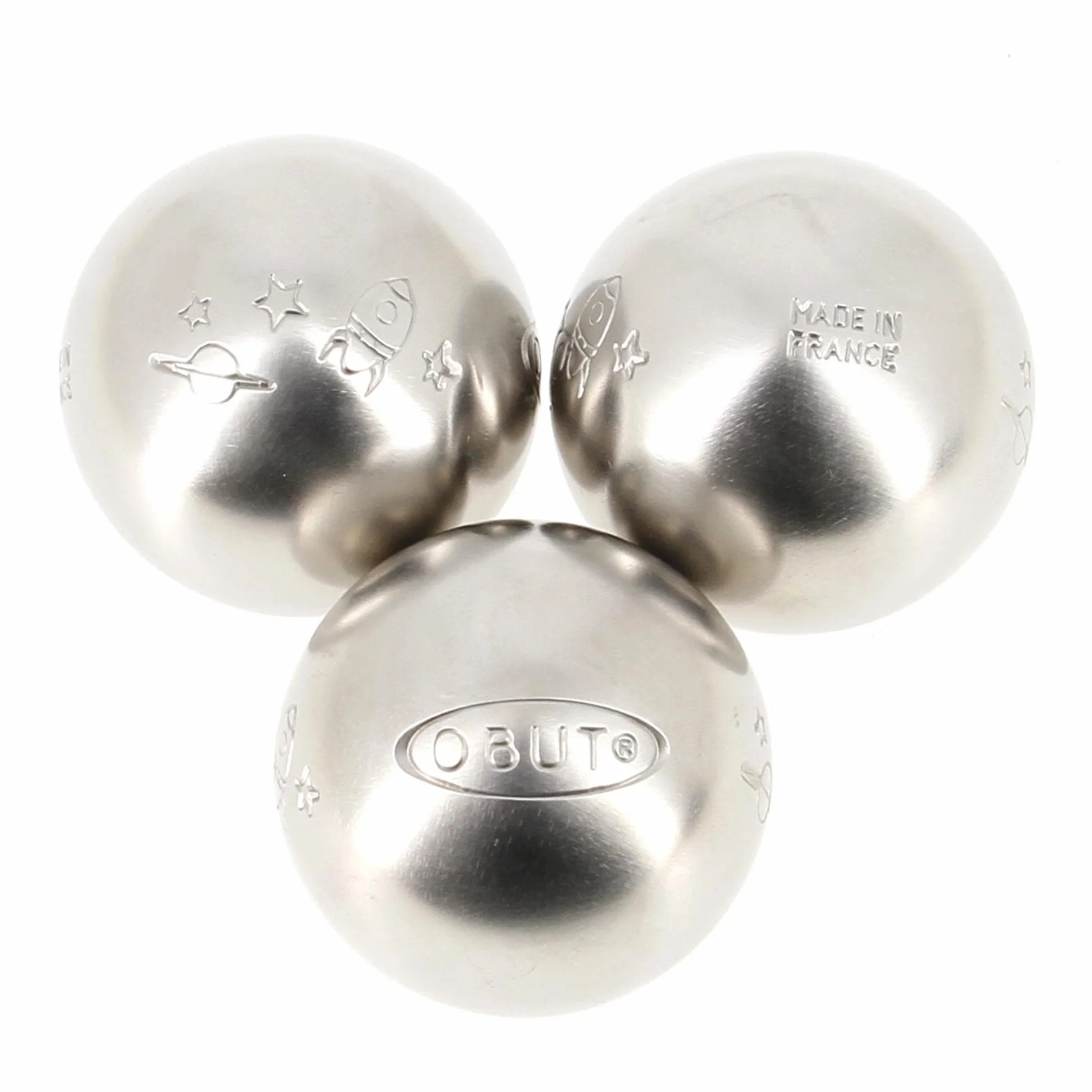 Obut - Junior INOX Space - Kulki do petanque