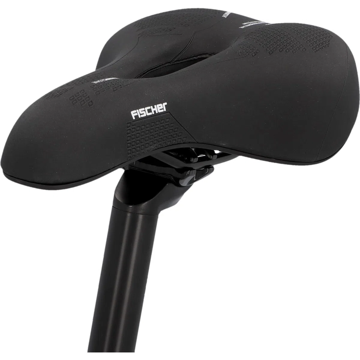 FISCHER Siodełko Memory Foam | odciążenie dzięki wkładce z pianki | City, Trekking i MTB