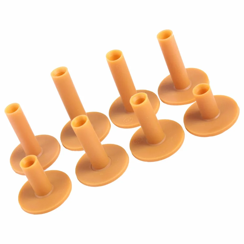 Keenso Golf Tees Holder Rubber Driving Range Tee Training Ball Holders Golf Akcesoria dla początkujących golfista