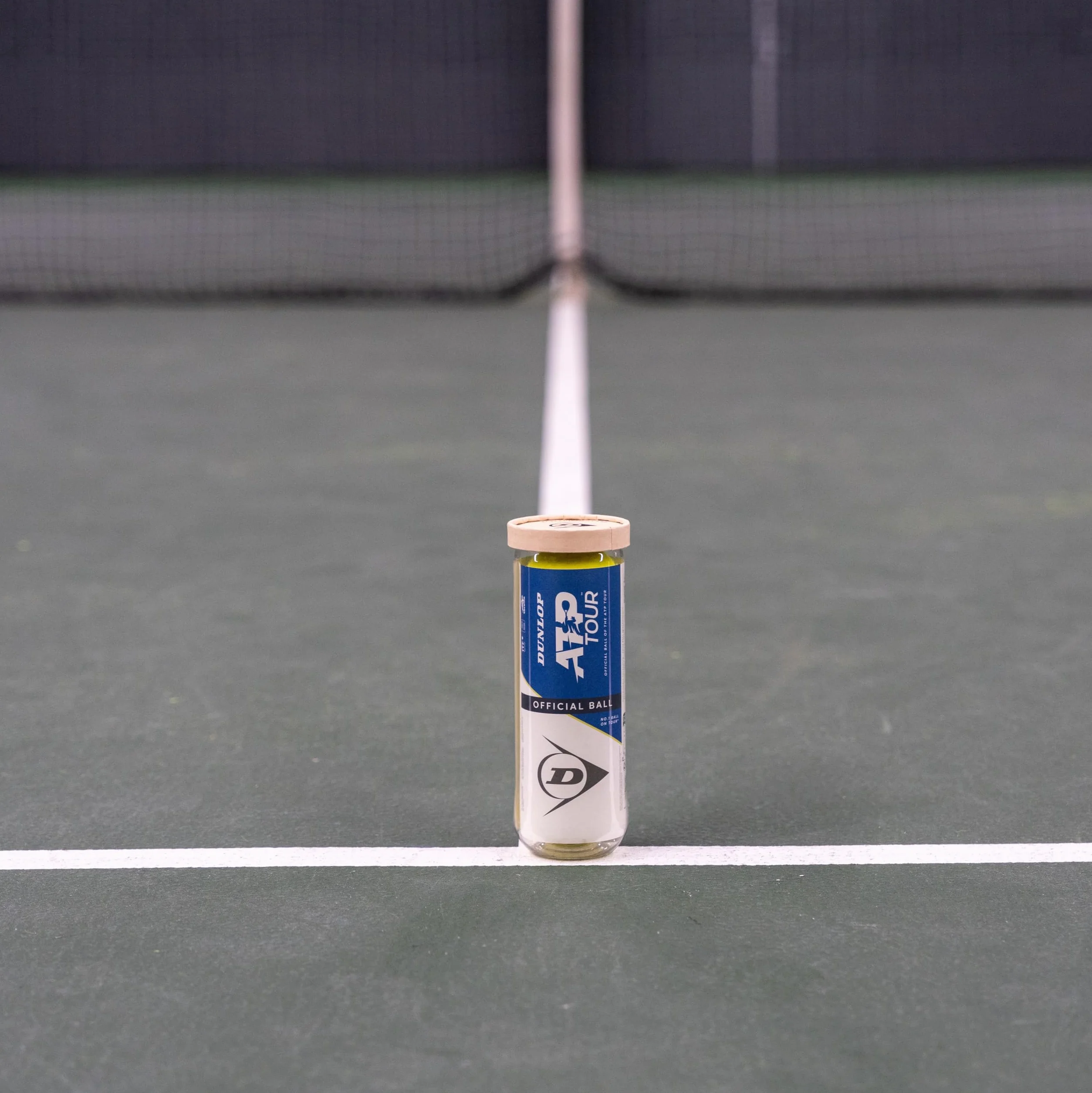 Dunlop Piłka tenisowa ATP Tour – do piasku, twardego podłoża i trawnika (3 piłki)