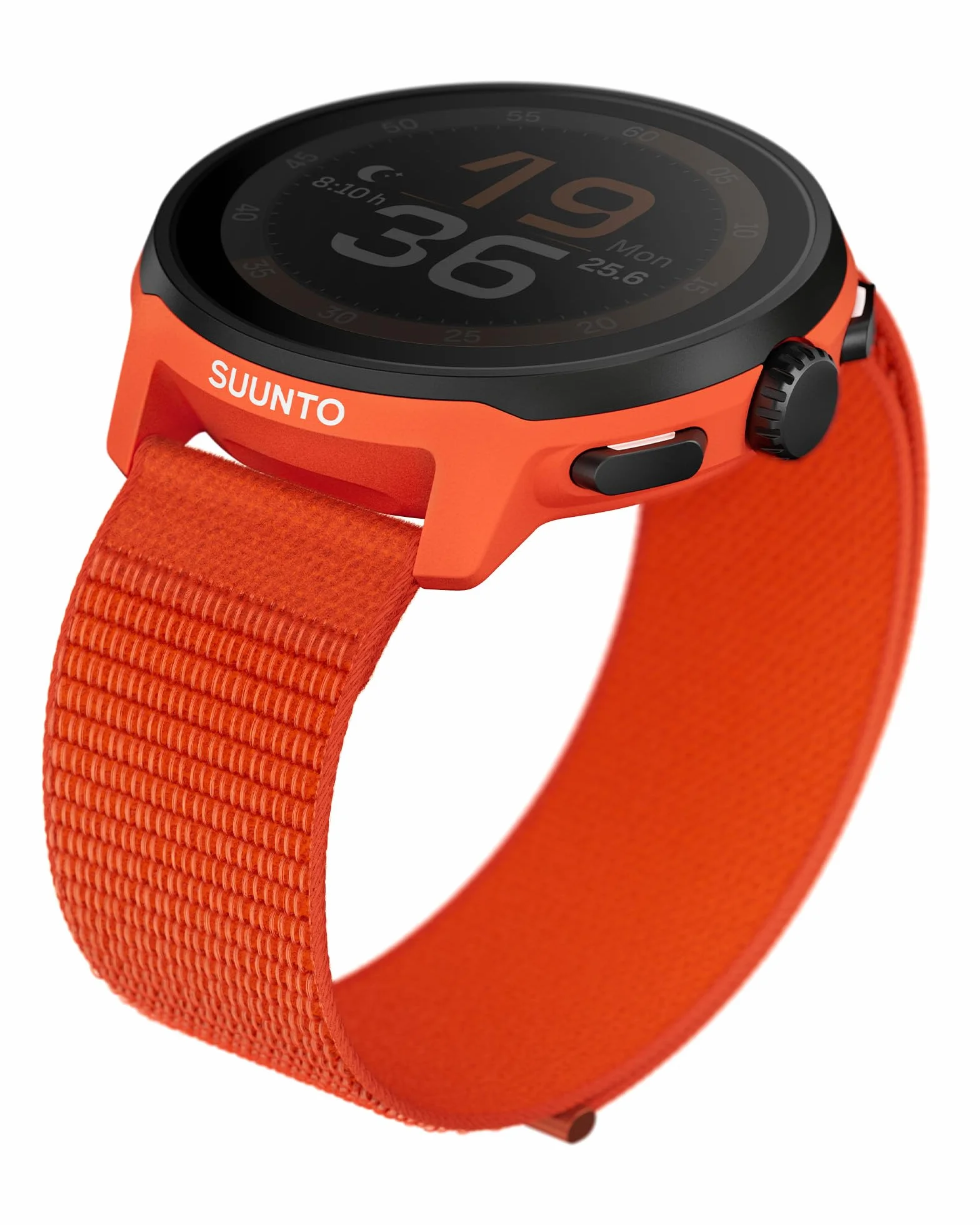 22 ATH7 LOOP TEXTILE STRAP CORAL ORANGE S+M