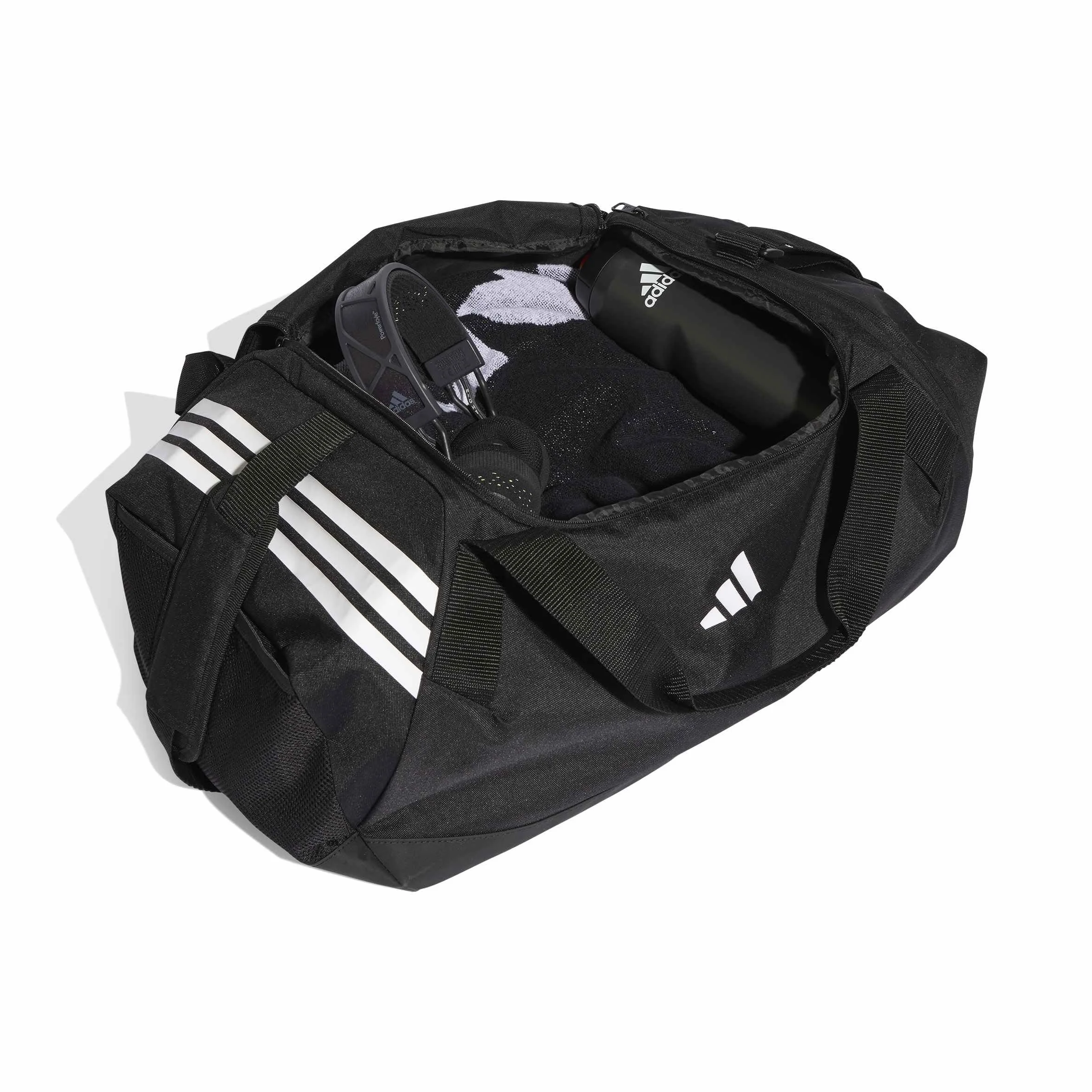 adidas Uniseks Tiro Duffle Bag Medium Duffel Bag, black/white, One size