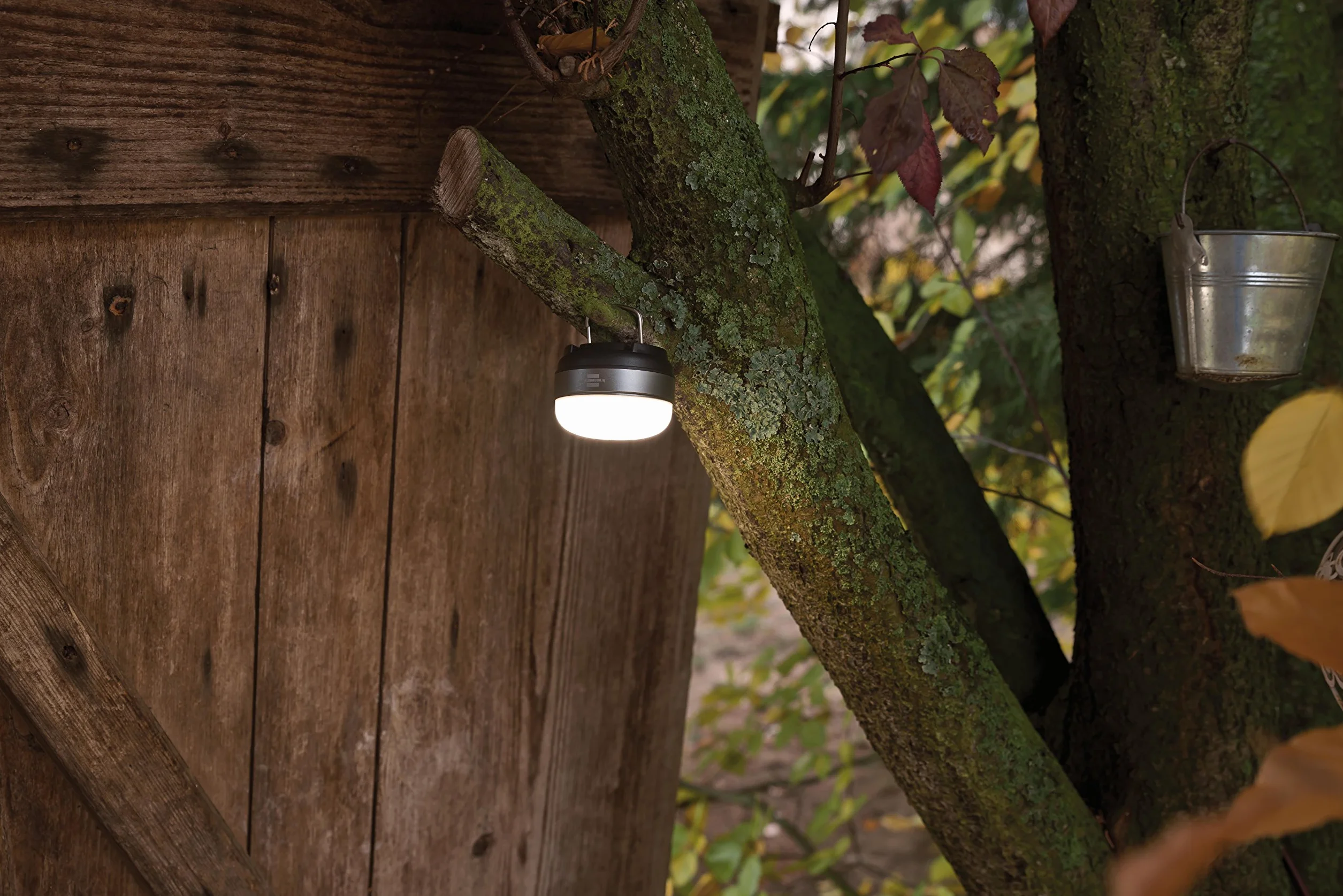 Brennenstuhl Latarka LED OLI 0200 (oswietlenie zewnetrzne / lampa kempingowa do uzytku na zewnatrz, zasilana bateriami)