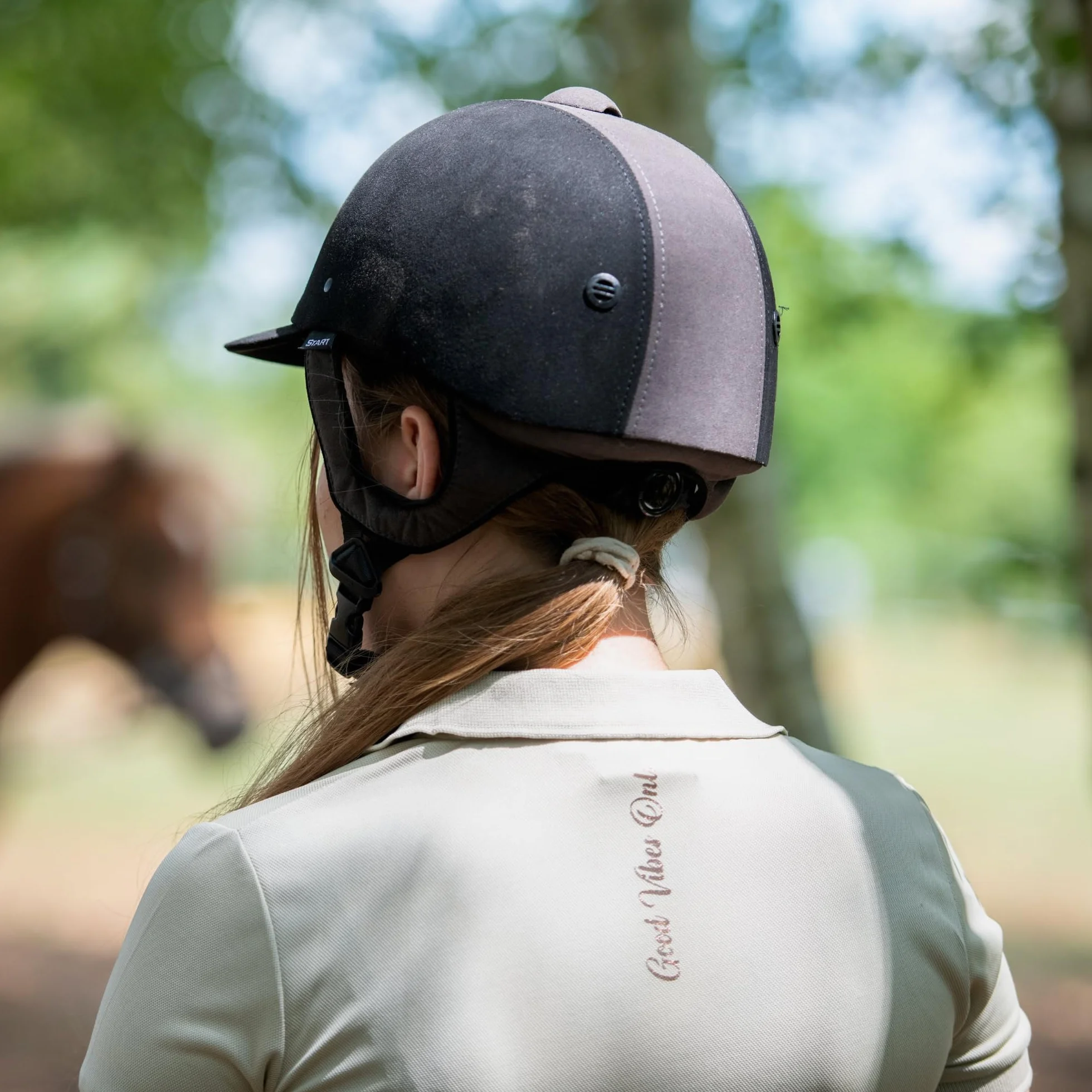 Start Sport+ Kask Jeździecki dla Dziewczynek i Dzieci, Czapka do Jazdy Konnej z Systemem Wentylacji