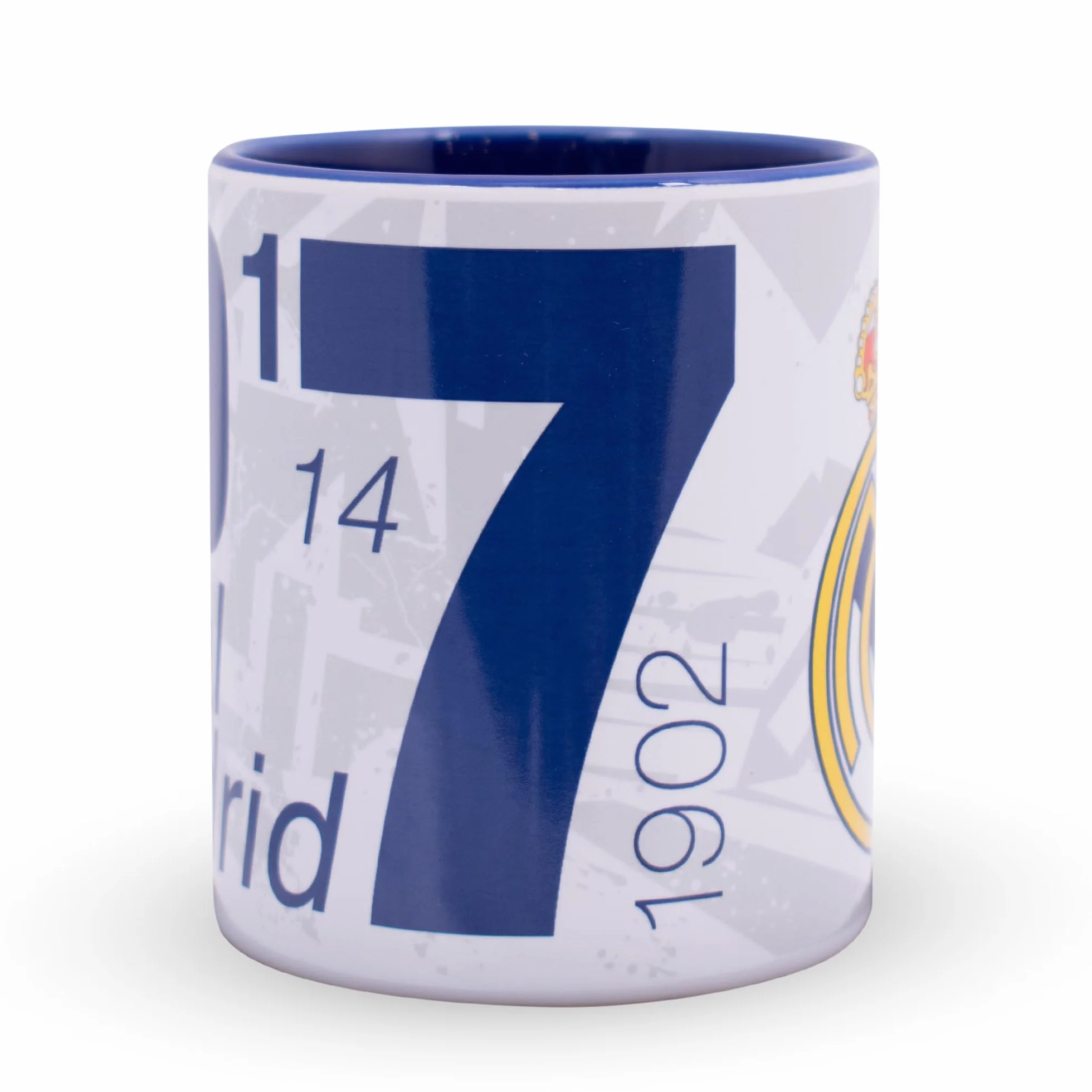 Hy-Pro Oficjalny kubek Real Madryt CF 325 ml ceramiczny do zmywarki i mikrofalówki