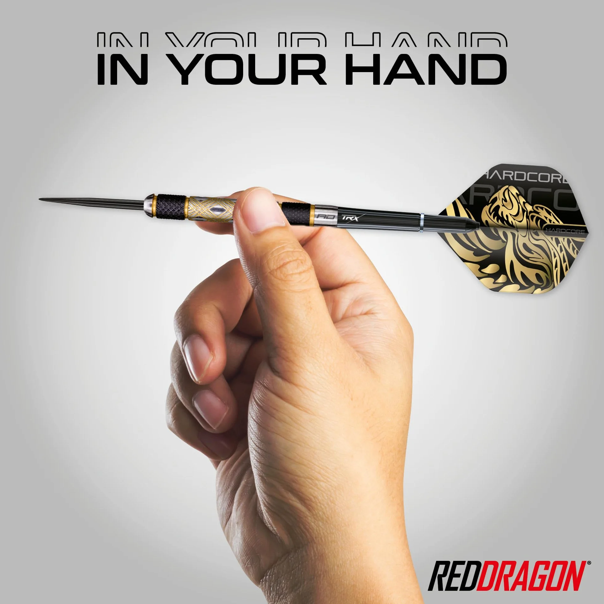 RED DRAGON - Golden Eyes- 22g, 24g, 26g, 28g, 30g, 32g Profesjonalny zestaw lotek z 85% wolframu z lotkami i trzonkami