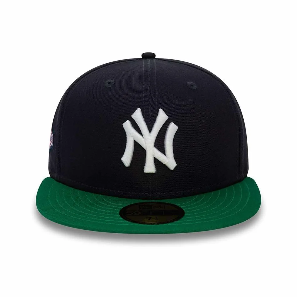 Czapka z daszkiem New Era Team Colour 59FIFTY New York Czarno-Zielona | Rozmiar 7 1/2 | 60 cm