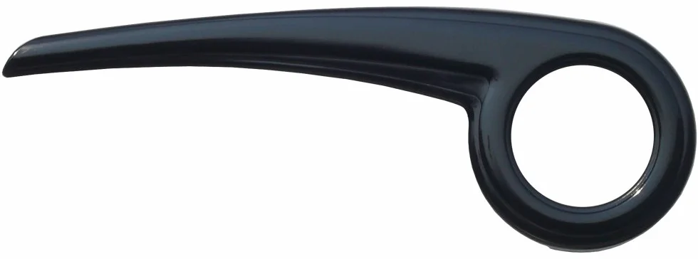 DEKAFORM Osłona łańcucha rowerowego dla początkujących 160 mm na 33 zęby * czarna
