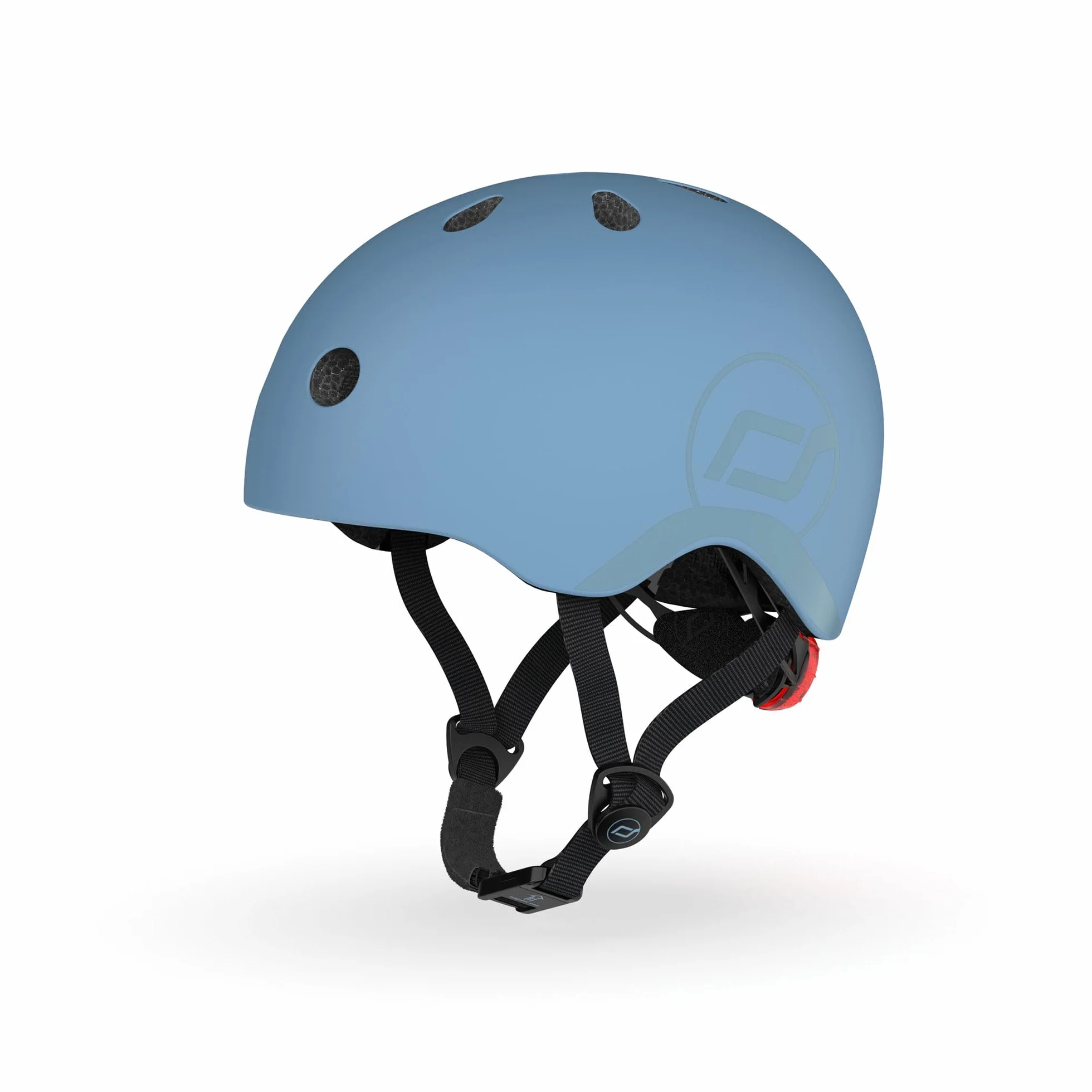 Scoot & Ride Dziecięcy kask rowerowy 51-55 cm stalowy