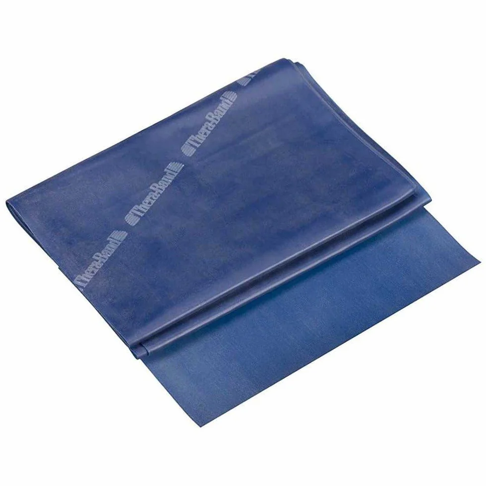 Theraband Elastyczna taśma do ćwiczeń (niebieska, 1,5 MT)