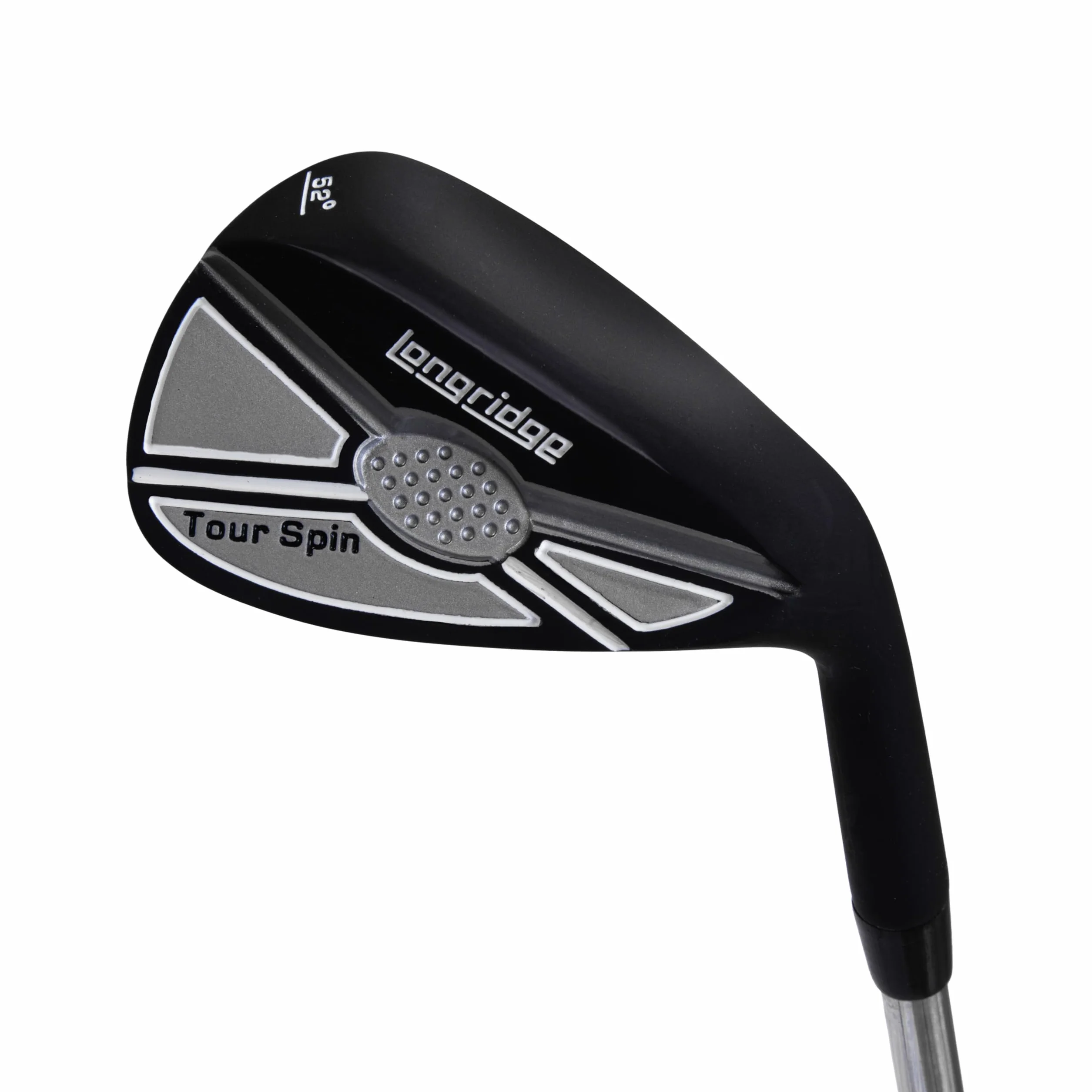 Longridge Tour Spin Golf Wedge, czarny