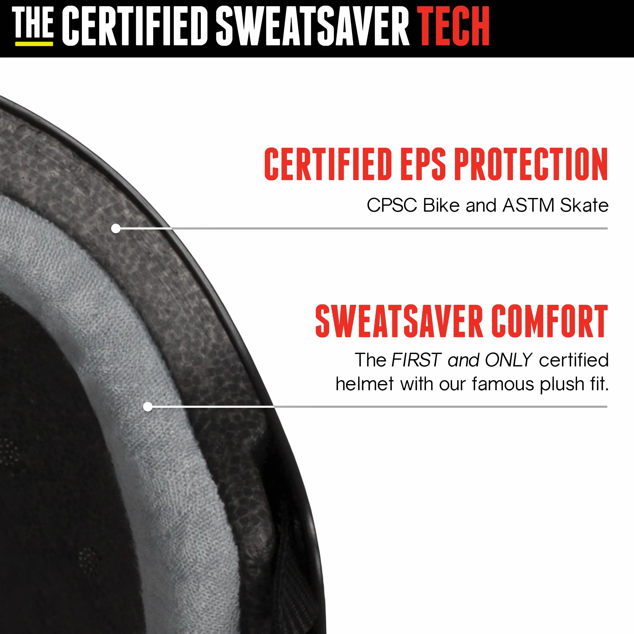 Triple 8 New York 337024-001-4LX Sweat Saver Cert kask, gumowy czarny, XL