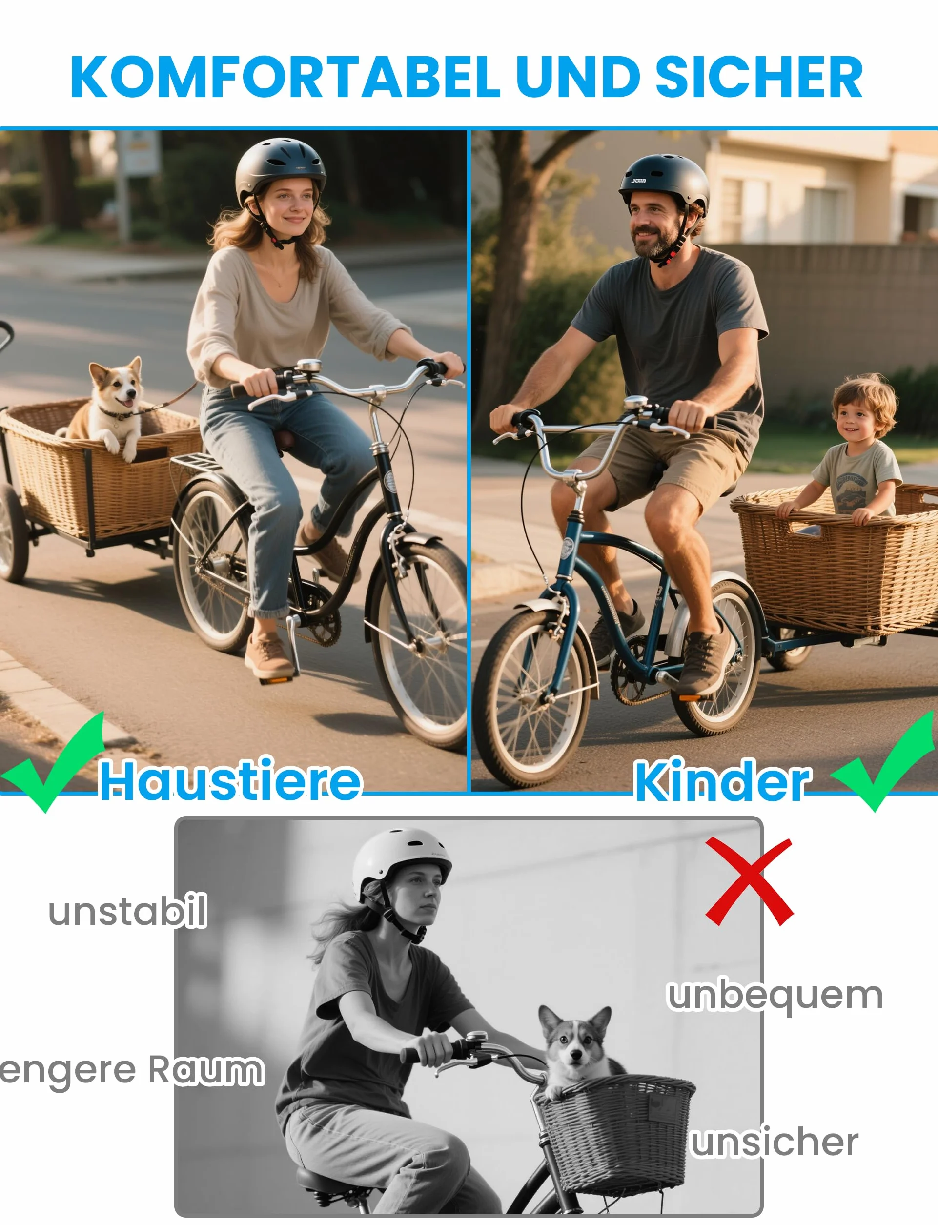COICER Hak holowniczy dla Thule Chariot & Coaster | Hak do przyczepy rowerowej z kołkiem bezpieczeństwa | Łatwy i szybki montaż do roweru