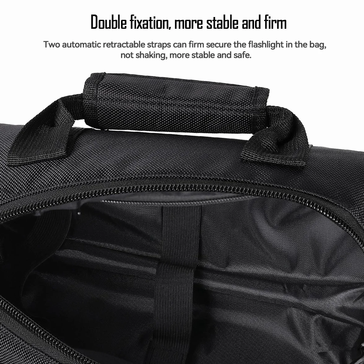 IMALENT MS32 torba na latarkę, kieszeń na zamek błyskawiczny, ochrona, wodoszczelna torba na ramię EDC Pouch Carrying Case
