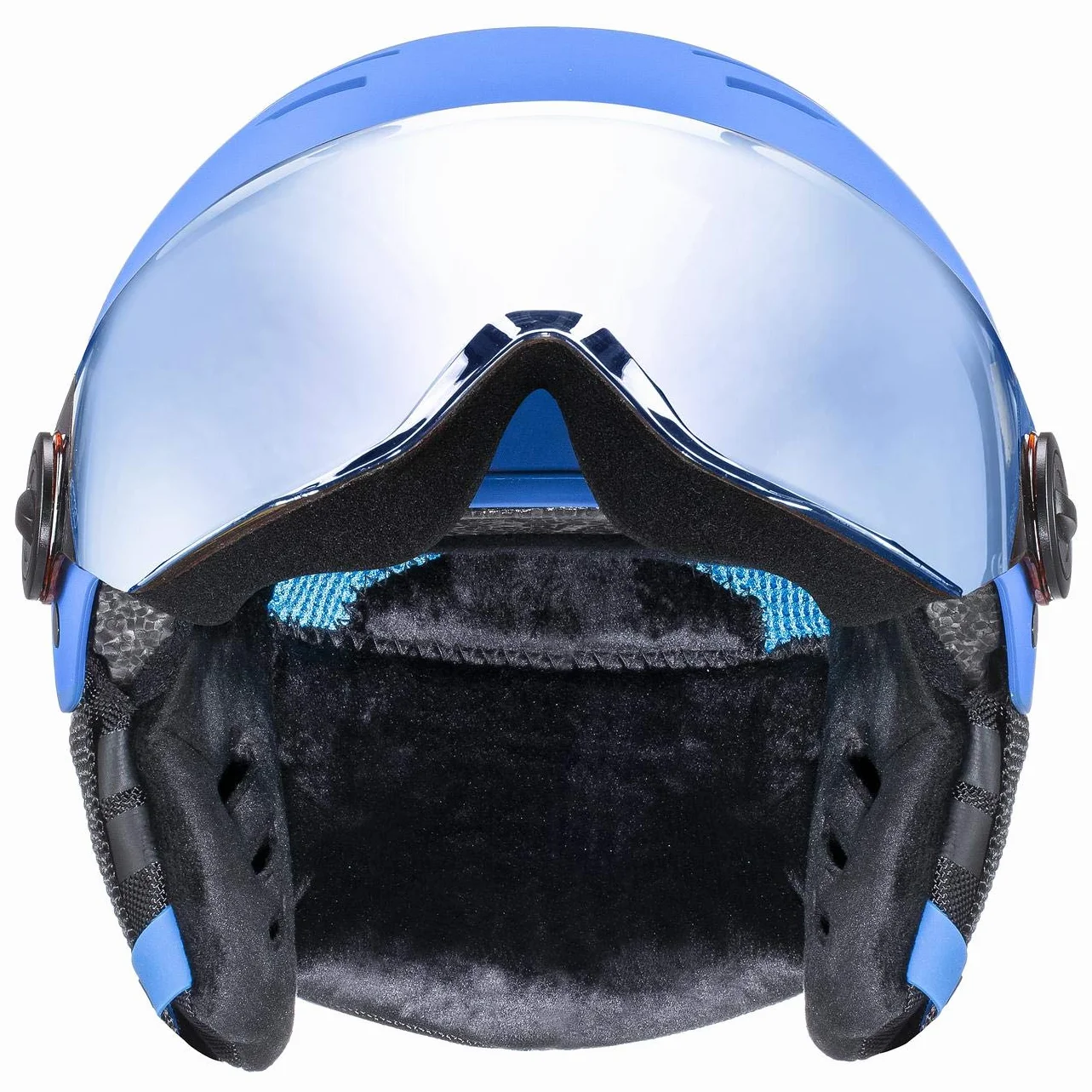 uvex rocket jr visor, Kask narciarski Unisex-młodzież