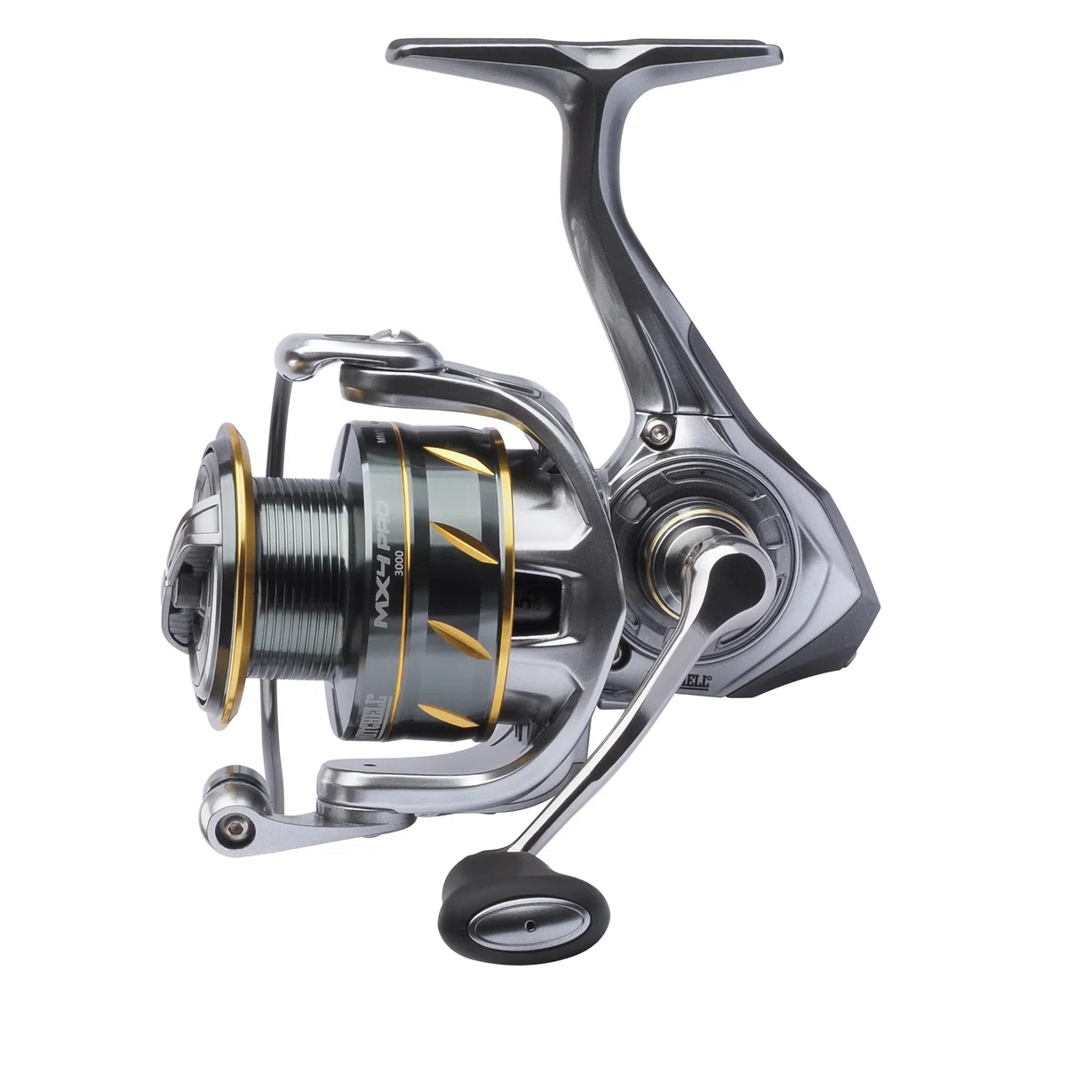 Mitchell MX4 Pro kołowrotek spinningowy, wędkarz słodkowodny, sandacz, sandacz, aluminiowa szpula, wytrzymały oburęczny kołowrotek 1000, rozmiar 5,2:1 przełożenie przekładni
