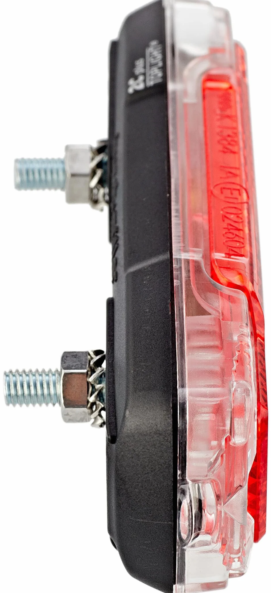 Busch+Müller Toplight 2C LED światło tylne 50x80mm czarne/czerwone