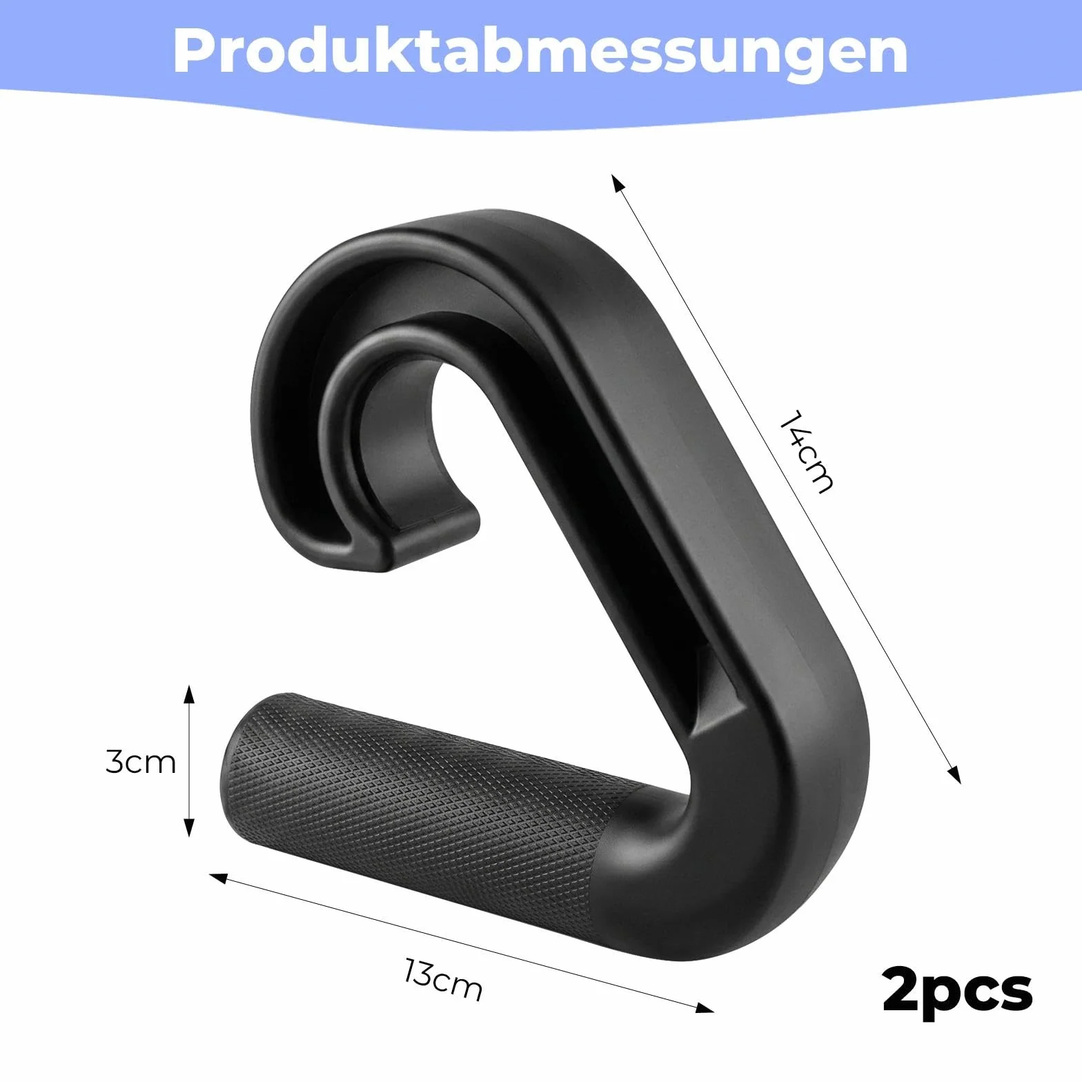 2 szt. Double D Fitness uchwyty 90 stopni, haki do podciągania, uchwyty do podciągania, uchwyty do podciągania, do drążków do podciągania, treningu pleców, długich hantli