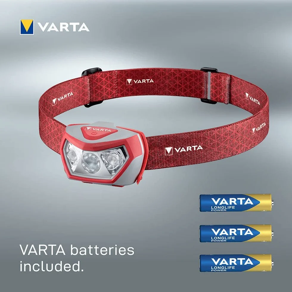 VARTA Outdoor Sports H20 Pro z 3 bateriami AAA