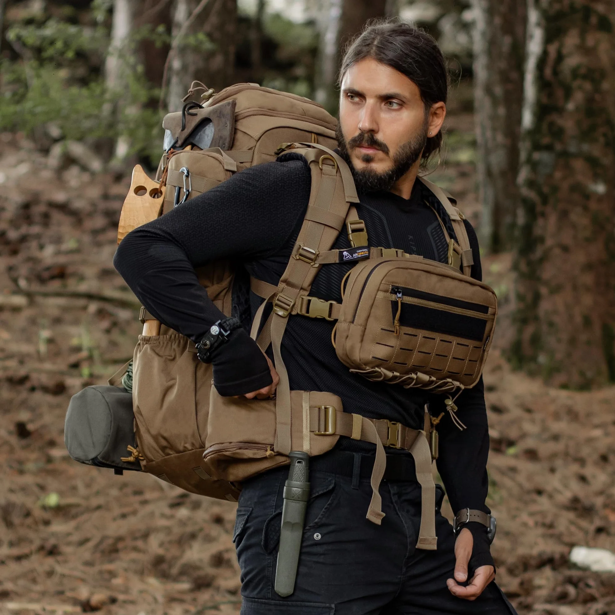 Mardingtop Taktyczna kieszeń na pierś Molle kamizelka Pouch Chest Rig