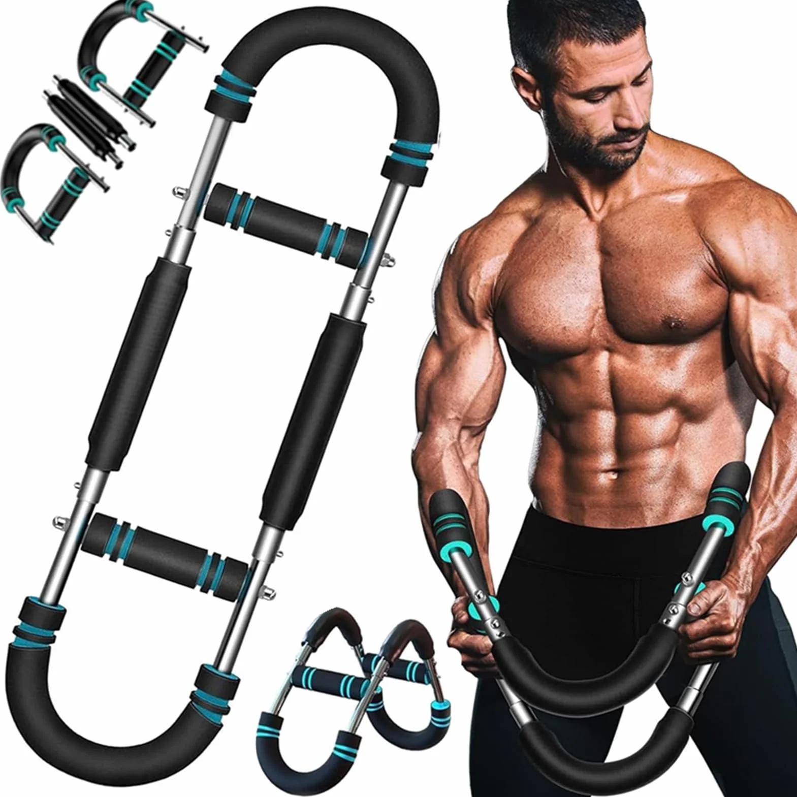 Shaker Twister Arm Trainer, regulowany ekspander klatki piersiowej, sprzęt fitness