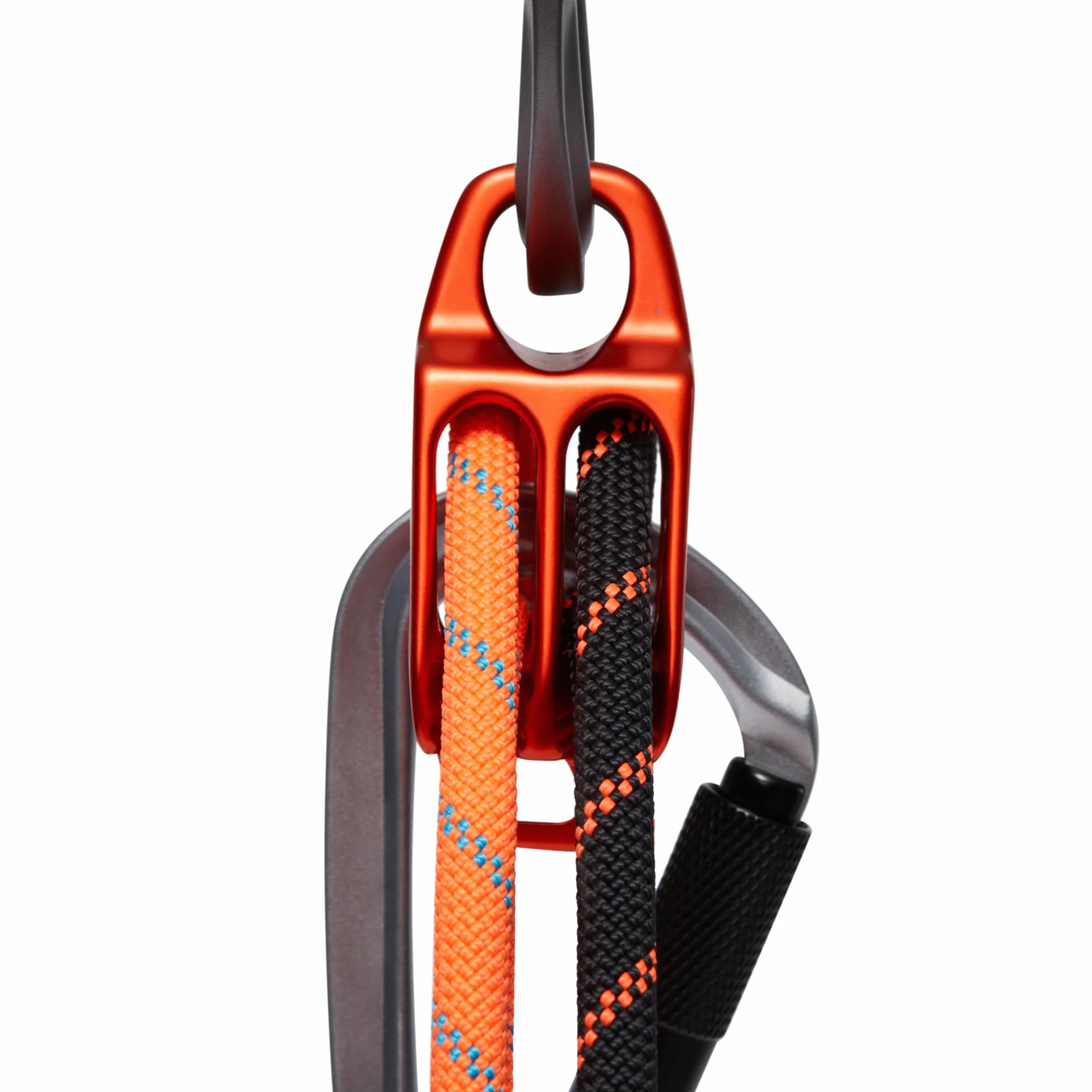 Mammut Unisex – urządzenie zabezpieczające Wall Alpine Belay dla dorosłych, pomarańczowe, jeden rozmiar