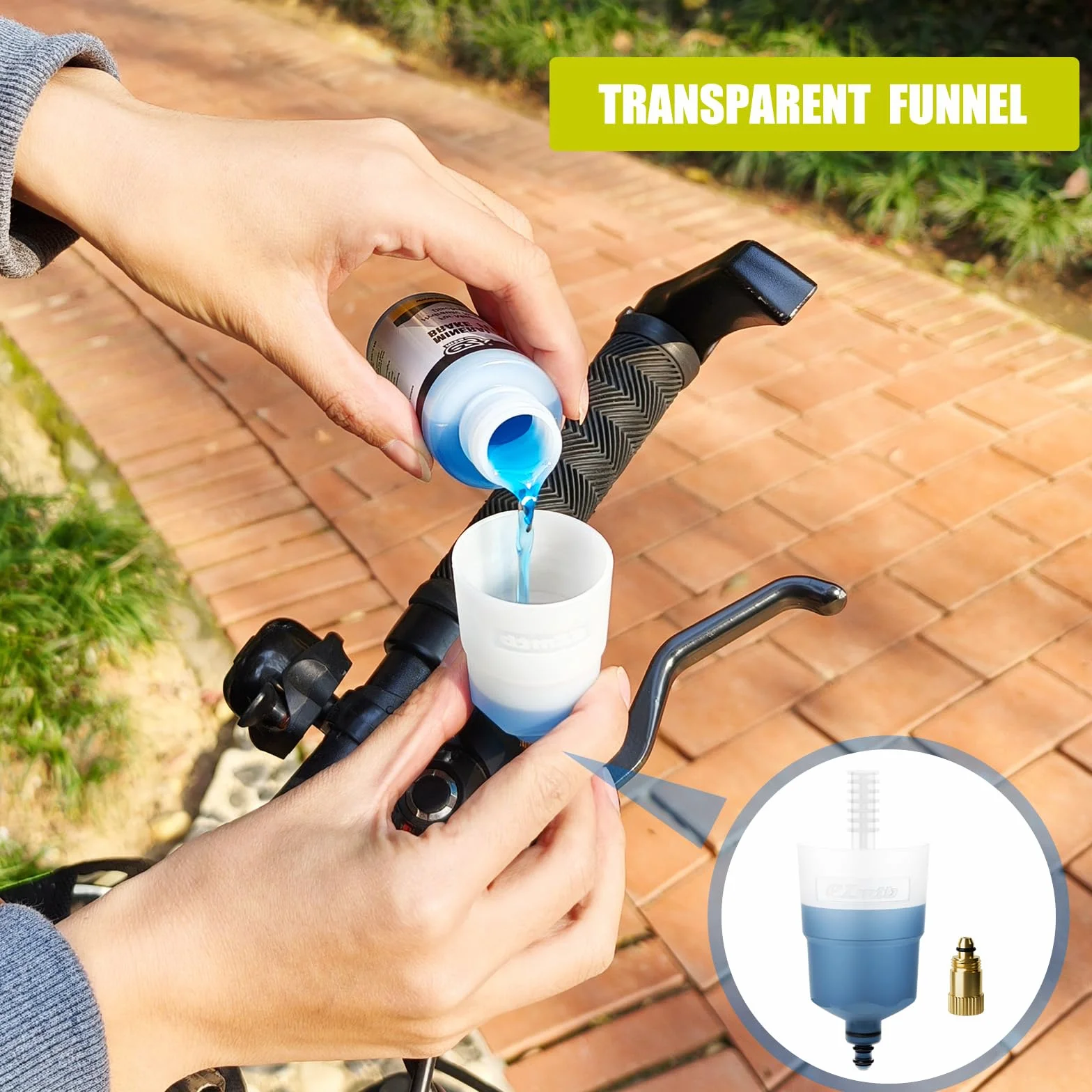 Zestaw do odpowietrzania hamulców tarczowych i hydraulicznych hamulców rowerowych