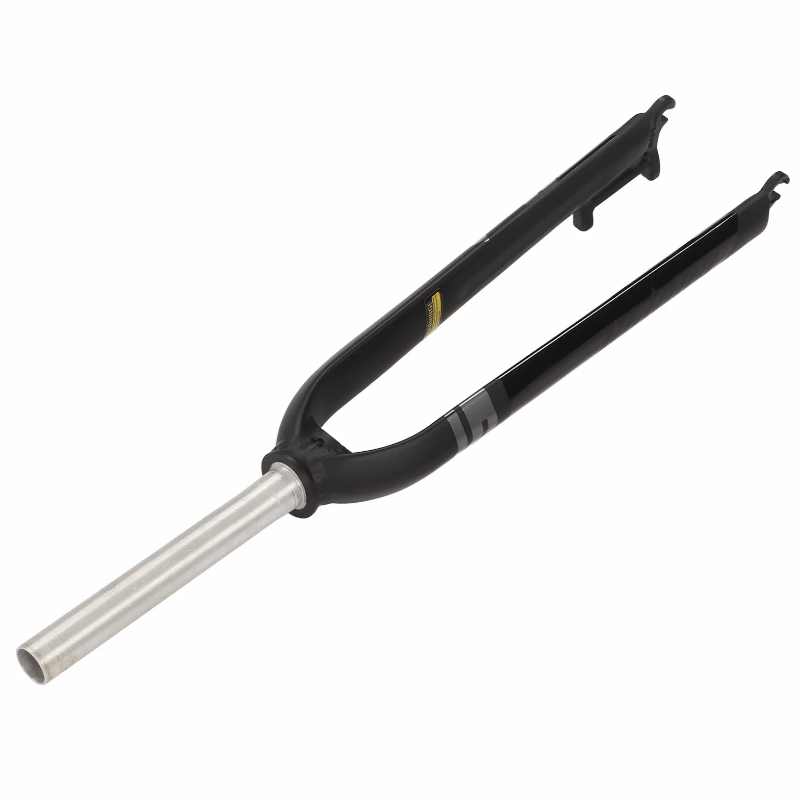 Rower Górski Sztywny Widelec 26/27. 5/29 Cali Rower Górski Twardy Widelec Stop Aluminium Rower Mtb Przedni Widelec Amortyzowany(Czarno szary)