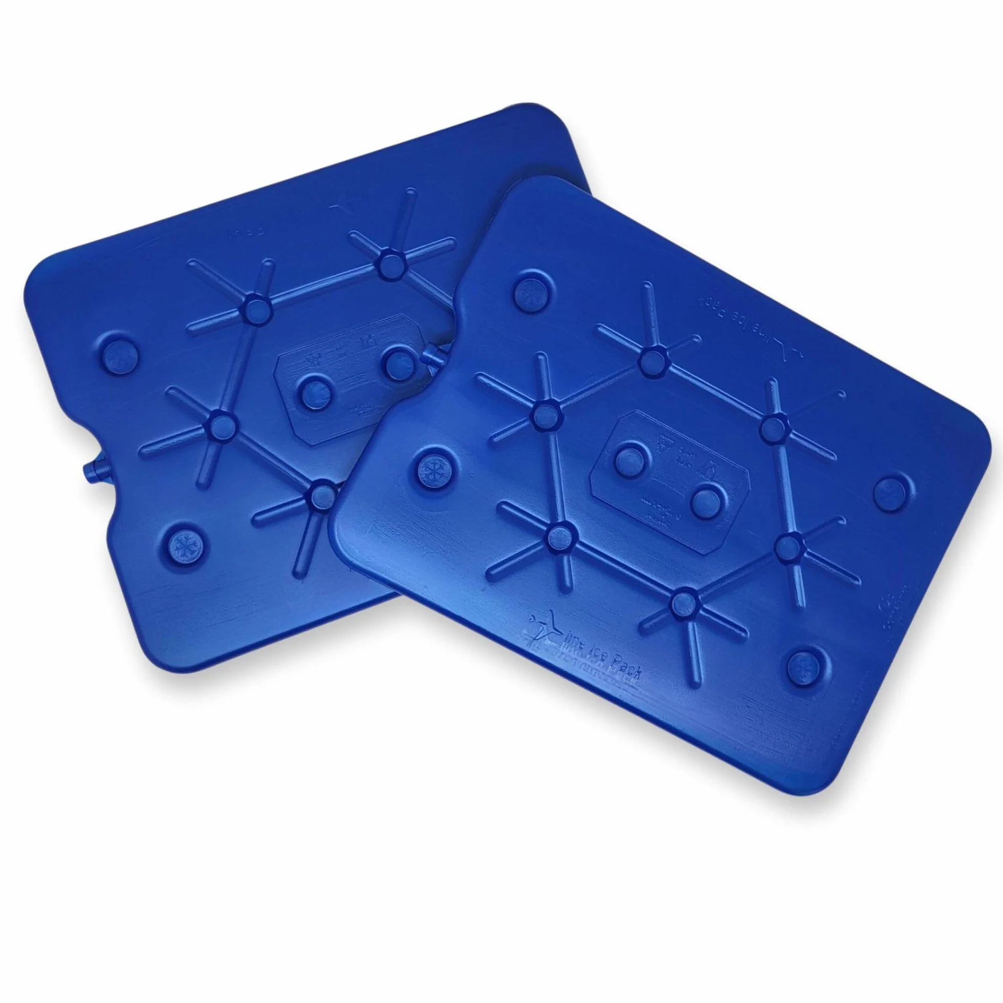 ToCi XXL lodowy plecak na lód, 32 x 25 cm, z 800 ml, niebieskie elementy chłodzące, pojemnik na lód, do lodów, 2 szt