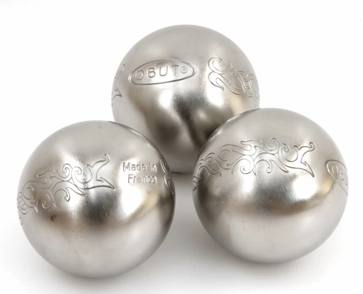 Obut Loisir inox TATOU jeu de 3 boules