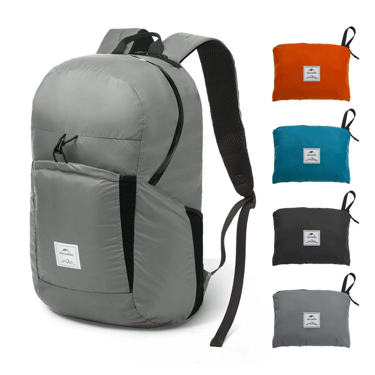 Naturehike Ultralekki Plecak Turystyczny Wodoodporny Plecak z Tkaniny Nylonowej 30D Turystyka 18L/22L/25L/30L Torba na Piesze Wędrówki, Kemping Lub do Zabrania w Podróż