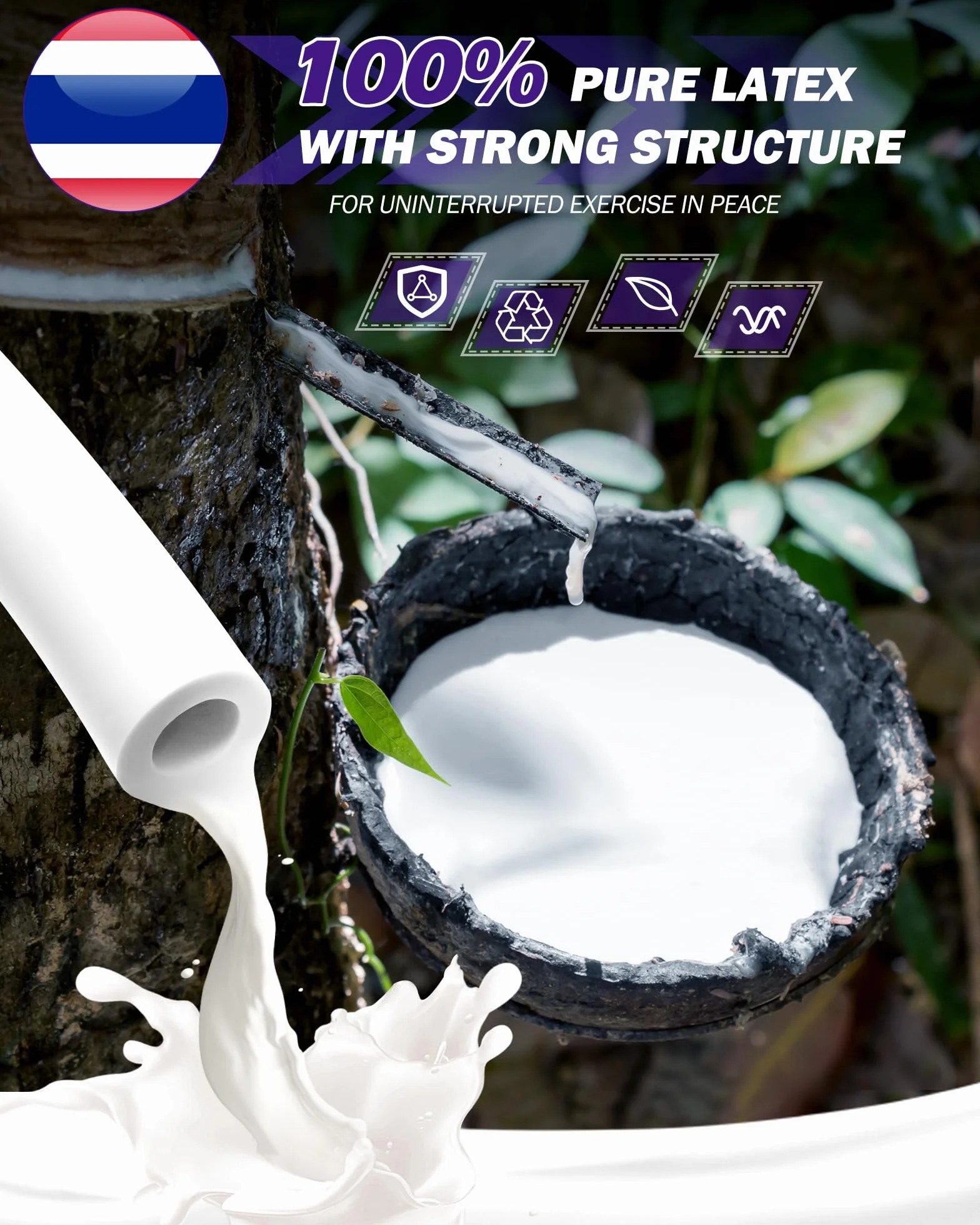 ALongSong Pilates Bar Kit z 6 elastycznymi gumkami do mięśni 30/40/50LBS, wielofunkcyjny drążek do pilatesu z piłką do jogi i solidną klamrą regulacyjną do ćwiczeń w domu