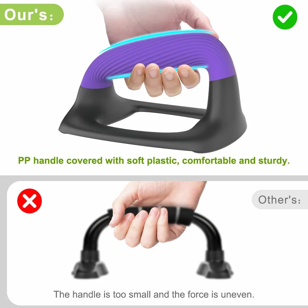 Ergonomiczne drążki push-up antypoślizgowe do treningu siłowego