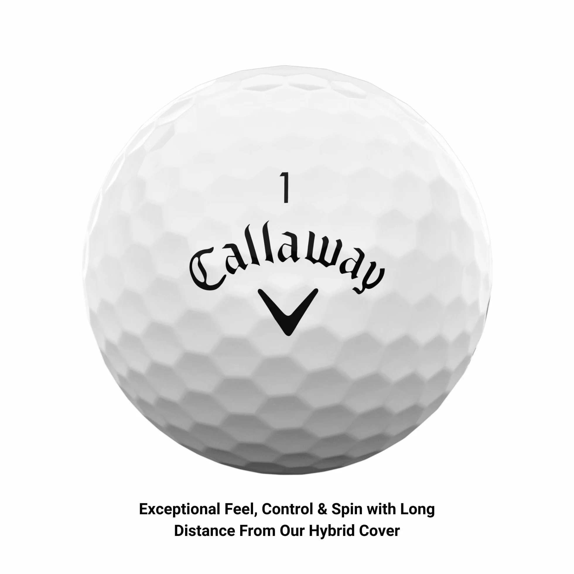 Callaway Golf Supersoft piłka golfowa 2023 biała hybrydowa, jeden tuzin