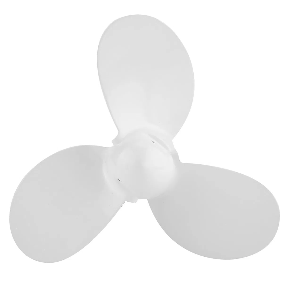 Außenbord Propeller Bootspropeller Elektrischer Außenborder Propeller 3 Blatt Propeller 7 1/4 5-A Aluminium Propeller Boot Saußenbordmotor für Weiße Motorenteile Des Bootes 3