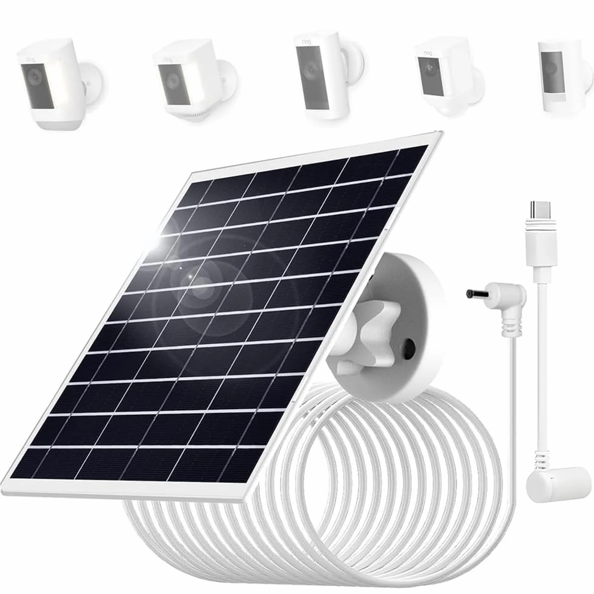Panel słoneczny 8W/5V IP65 do kamery Ring