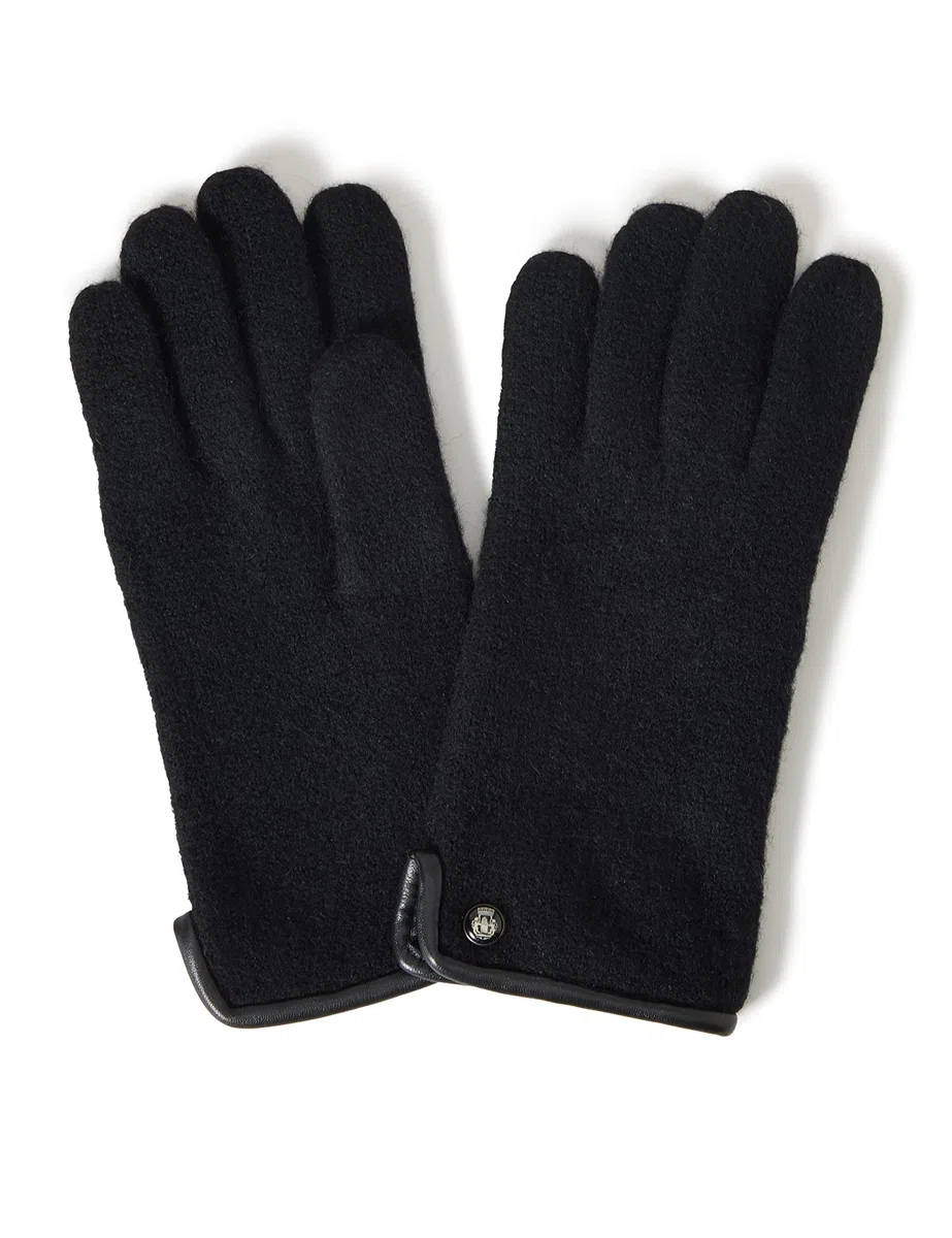 Roeckl Damskie klasyczne rękawiczki gåhandske, czarne (Black 000), 6 EU, czarny (Black 000)