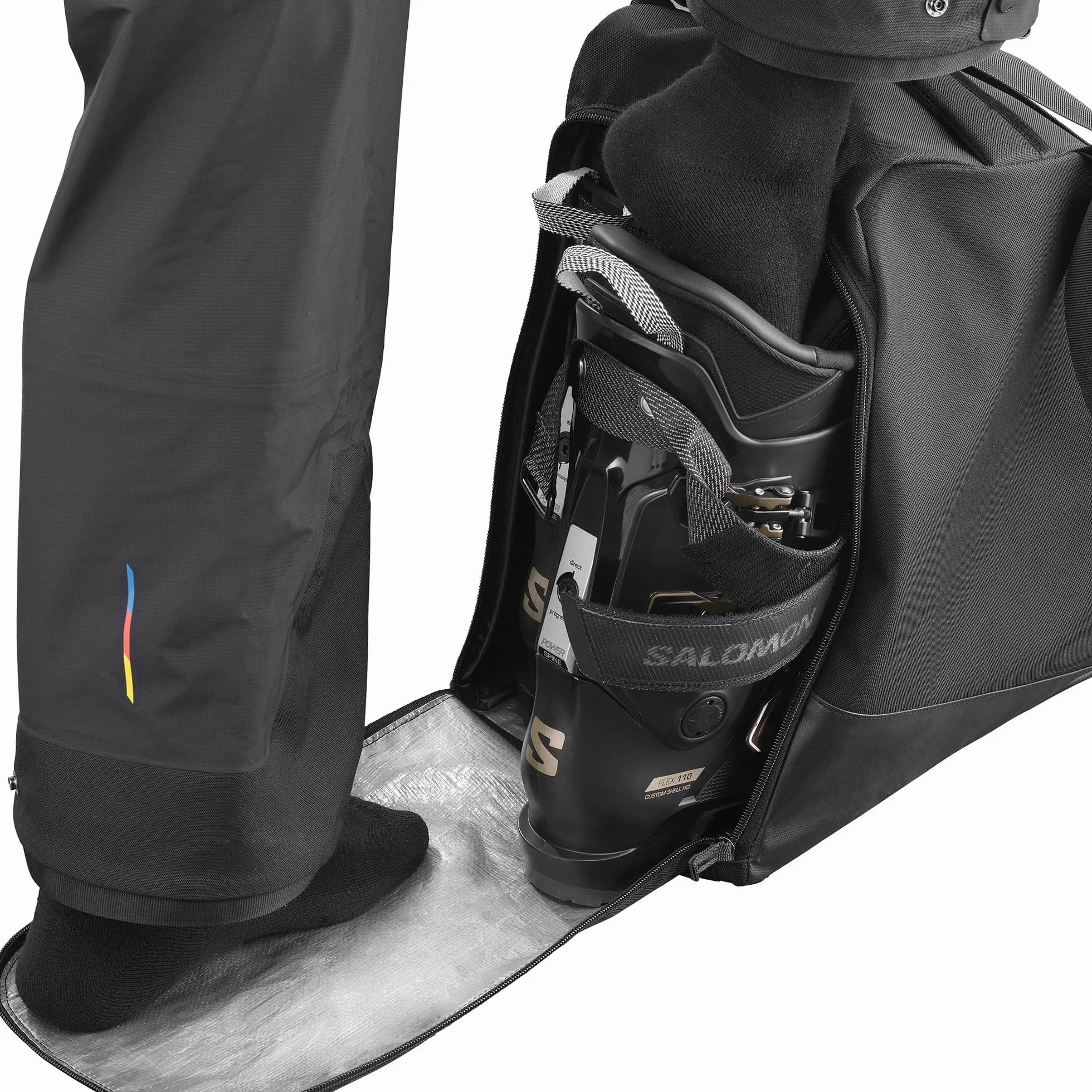 Salomon Oryginalna torba na buty narciarskie Gearbag unisex zapewnia łatwe użytkowanie i łatwy dostęp oraz zwiększona trwałość
