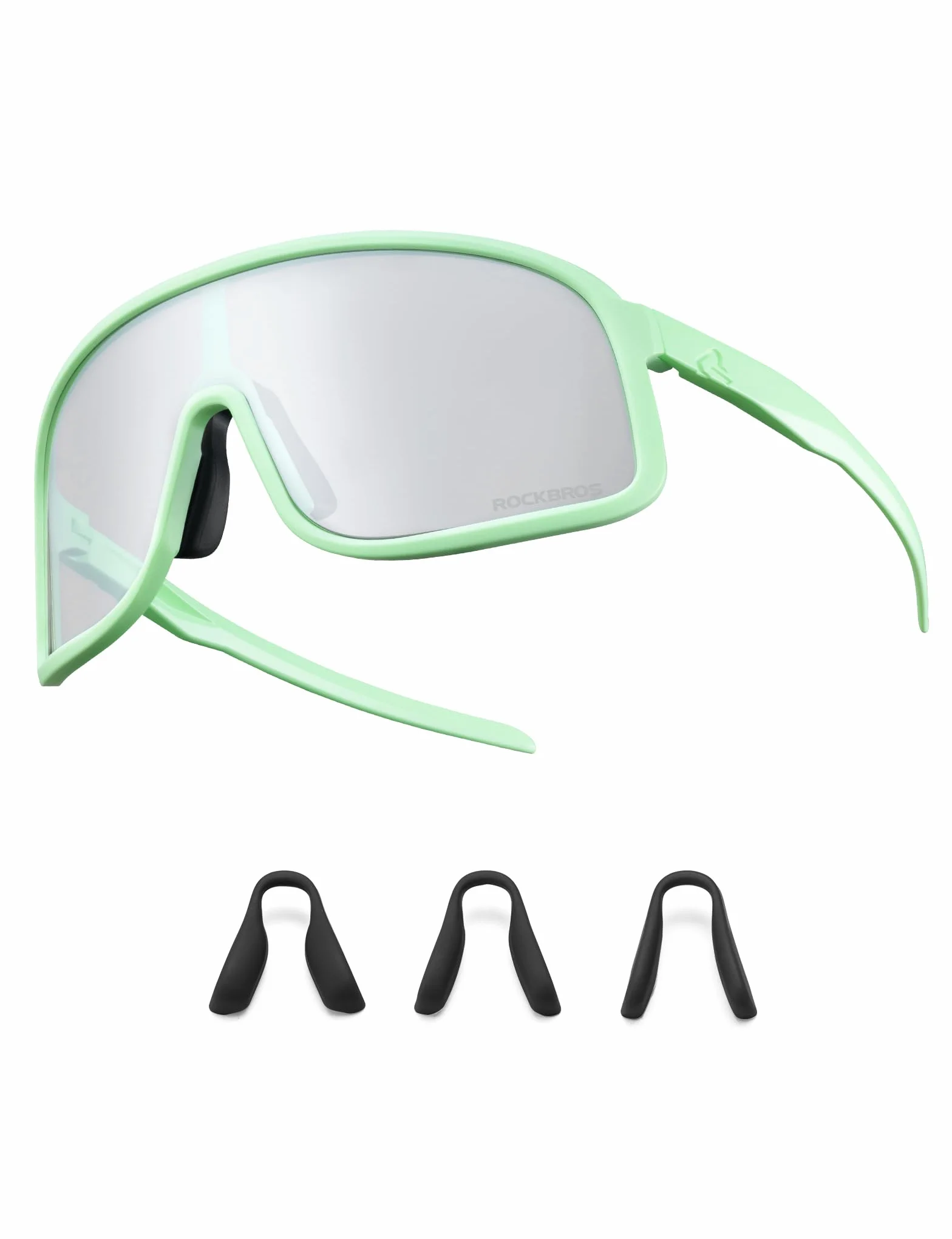 ROCKBROS Okulary rowerowe fotochromowe UV400 TR90 sportowe