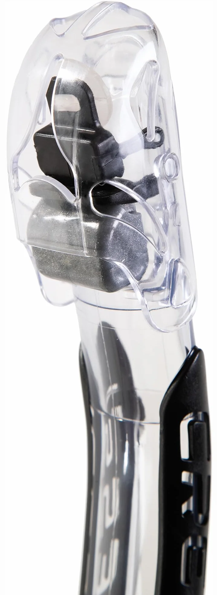 CRESSI Itaca Ultra Snorkel Snorkel Suchy Snorkel Snorkel Snorkel Unisex Dorosły, przezroczysty/akwamarynowy, jeden rozmiar