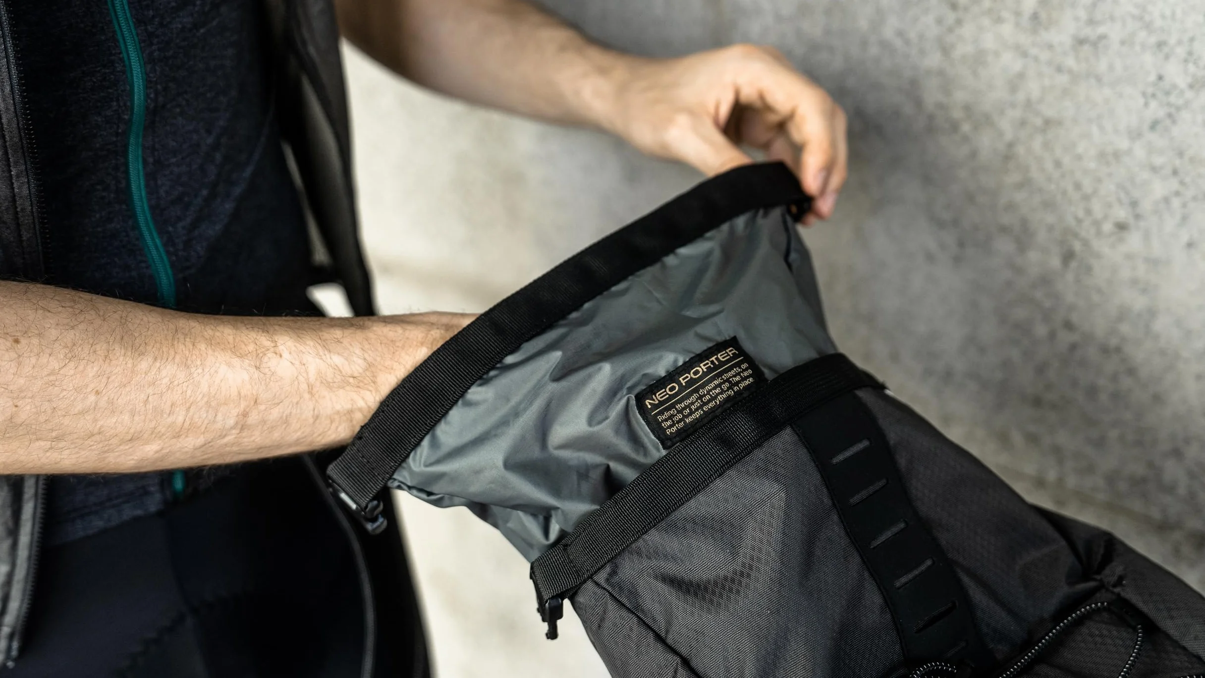 Ulac RADTAIL GT PRO torba na siodełko (8,8 l), czarna - Onyx
