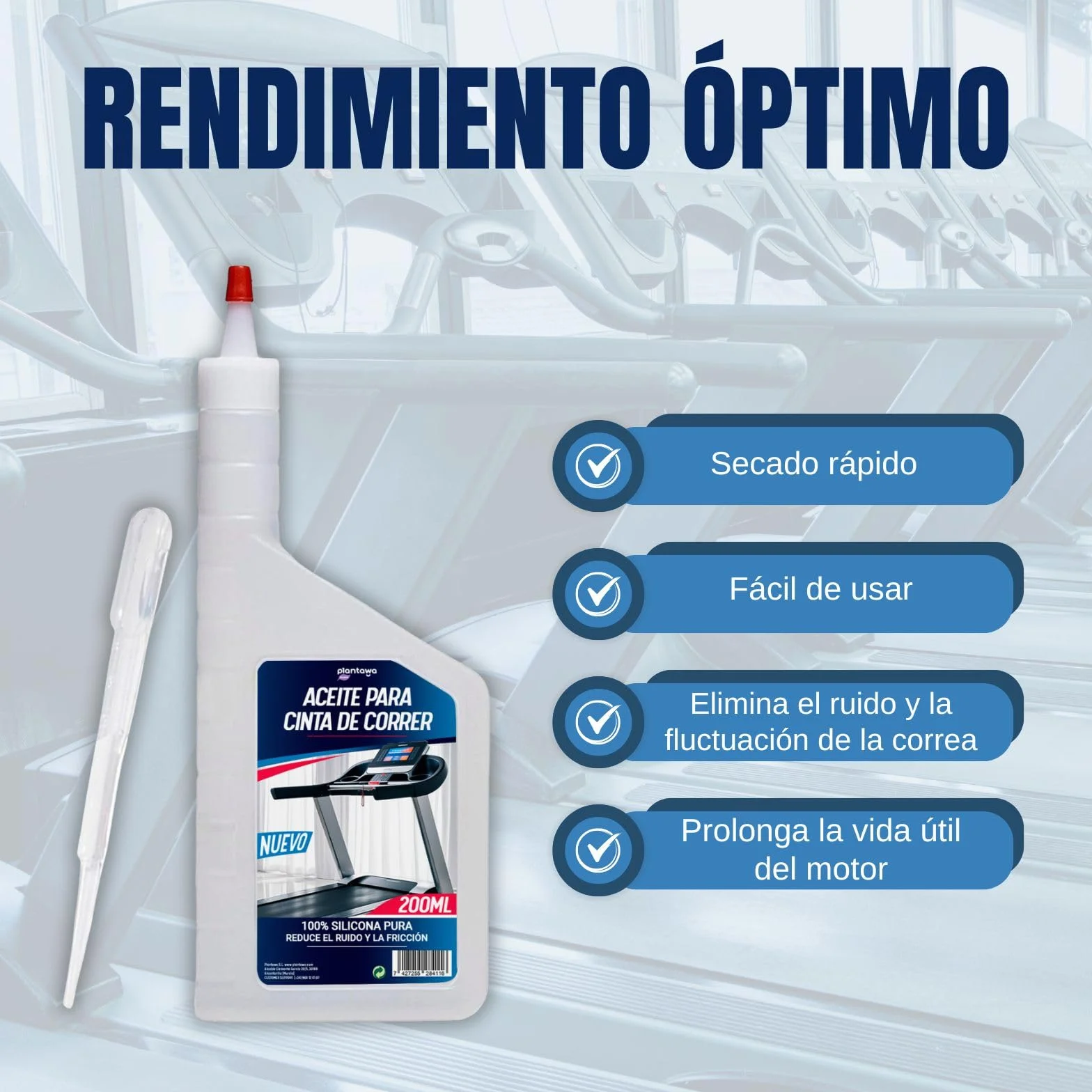 Plantawa Olej do bieżni silikonowy 200 ml