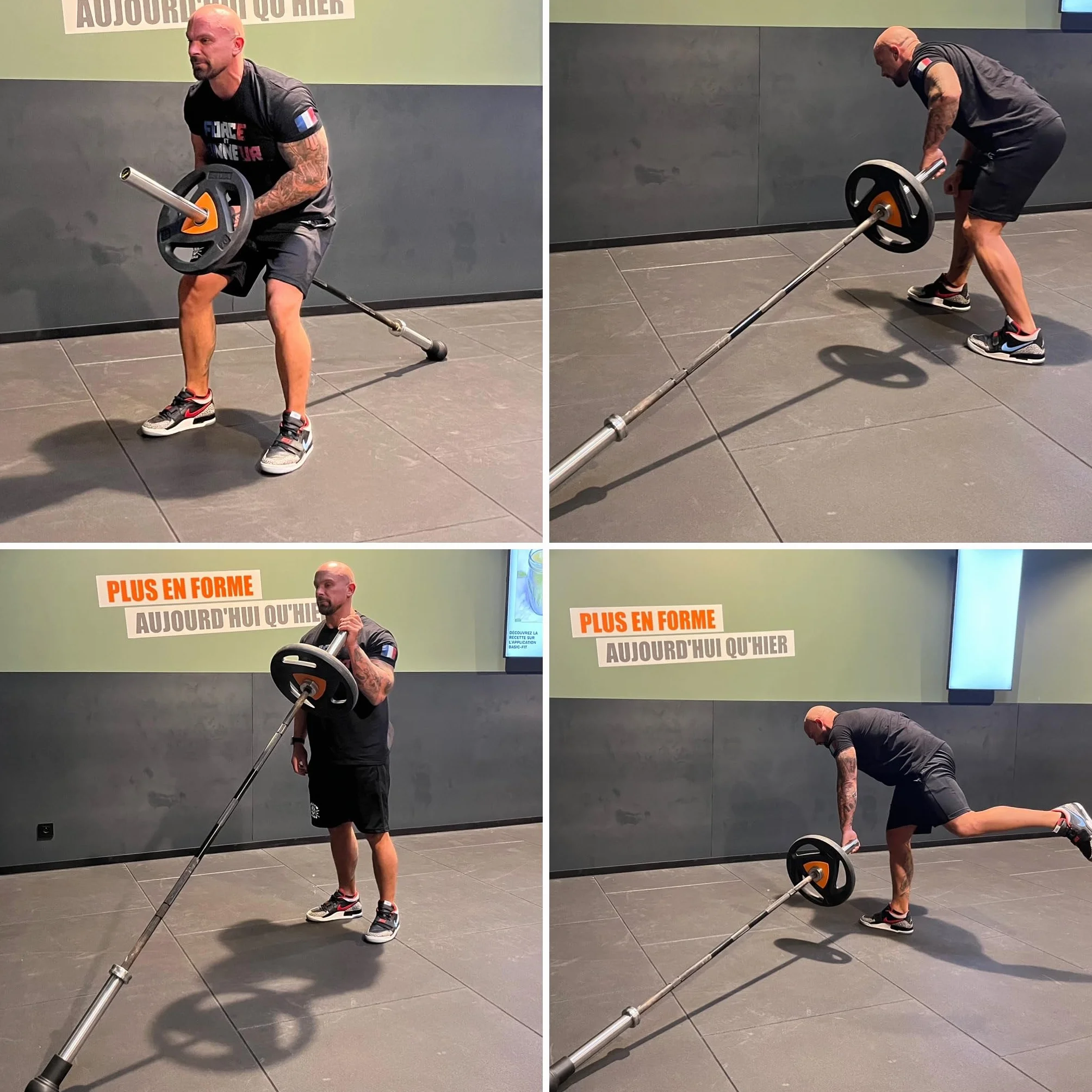 WARRIOR POWERLIFTING GEAR Landmine Bomb Portable Akcesoria do kulturystyki Sztanga