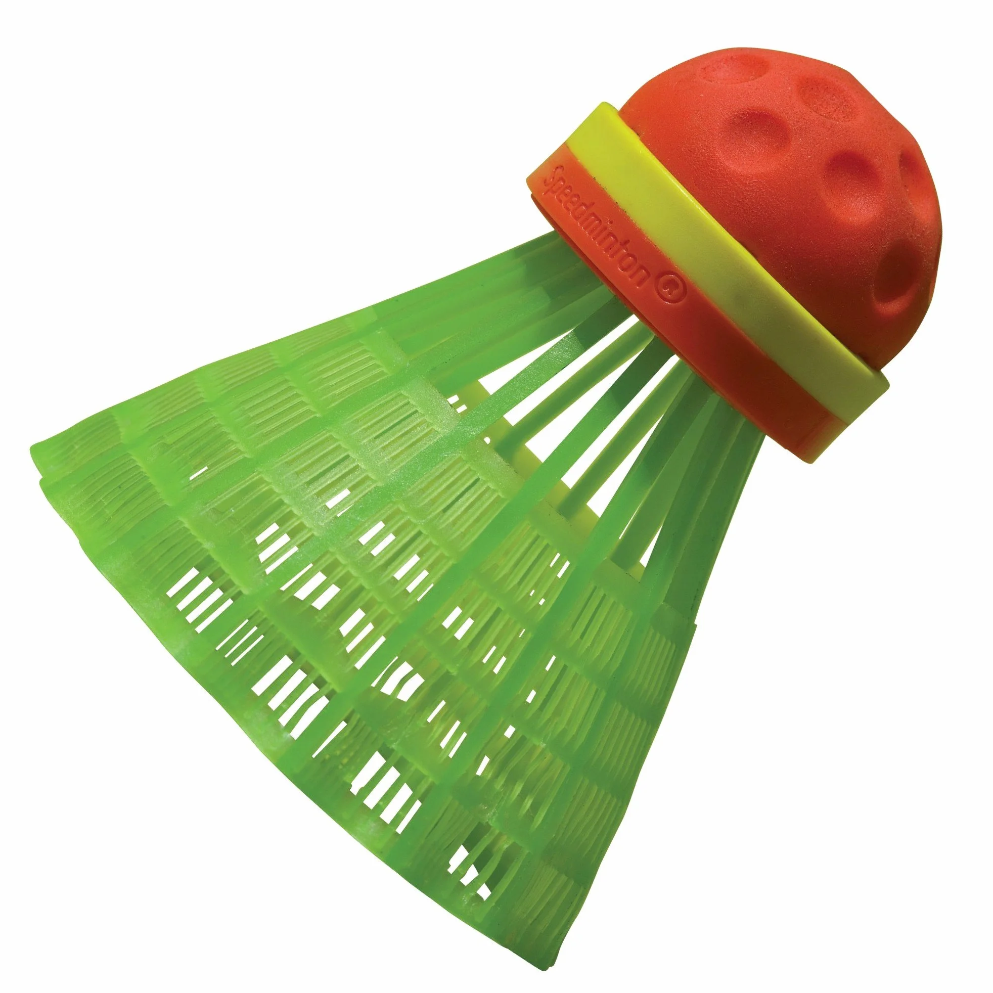 Speedminton CROSS Speeder – zestaw 3 sztuk Speed Badminton/Crossminton Outdoor Ball w zestawie z pierścieniem przeciwwiatrowym