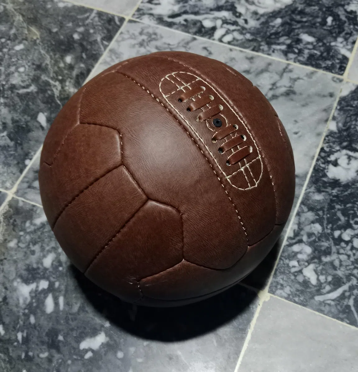 Piłka nożna w stylu vintage, rozmiar 5, brązowa replika Mistrzostw Świata 1966, retro Heritage Football