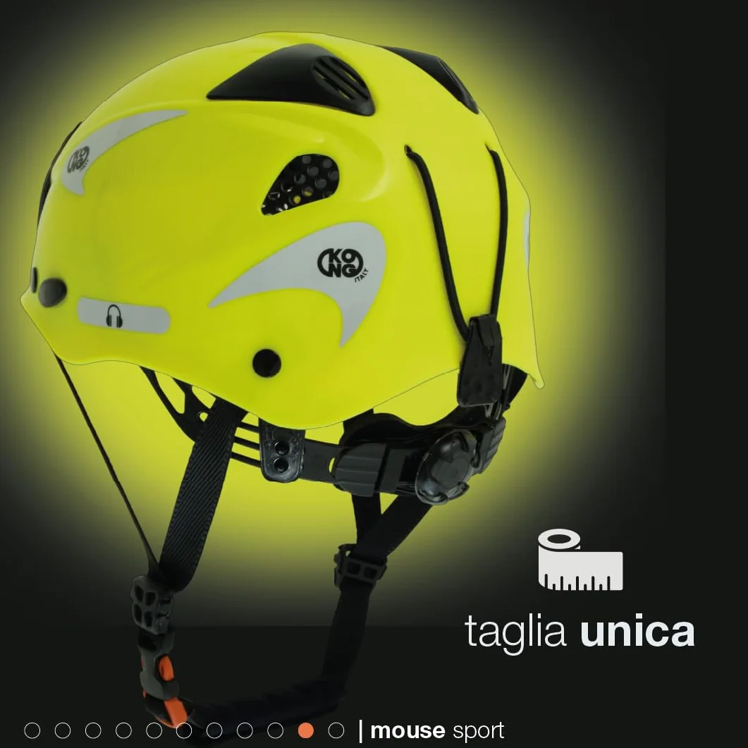 Kask Kong 99716FY02KK neonowy żółty rozmiar uniwersalny