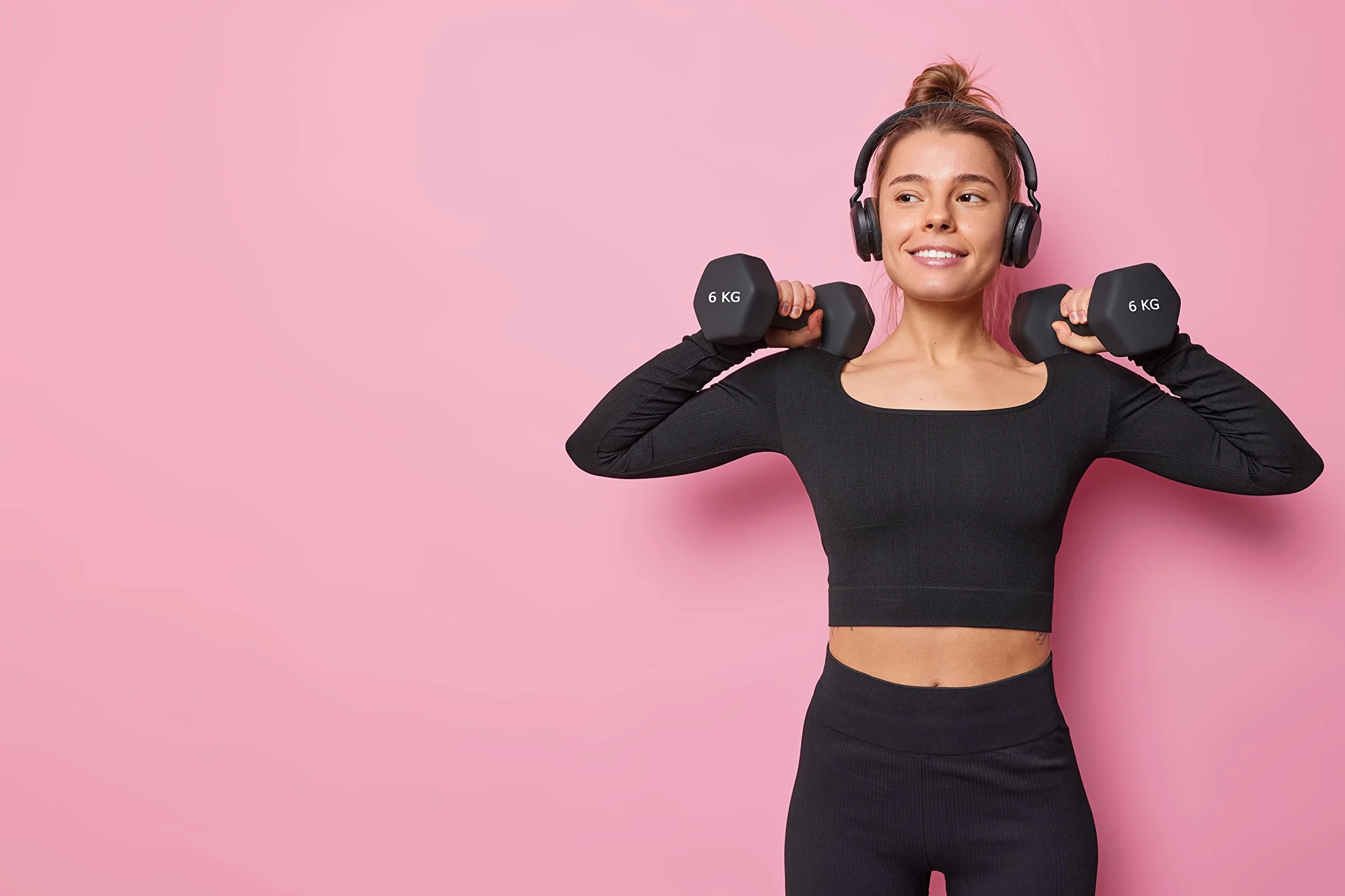 Hantle Neoprenowe Siłownia I Home Gym Antypoślizgowe Od 0.5 do 6 Kg Para Lub Pojedynczy